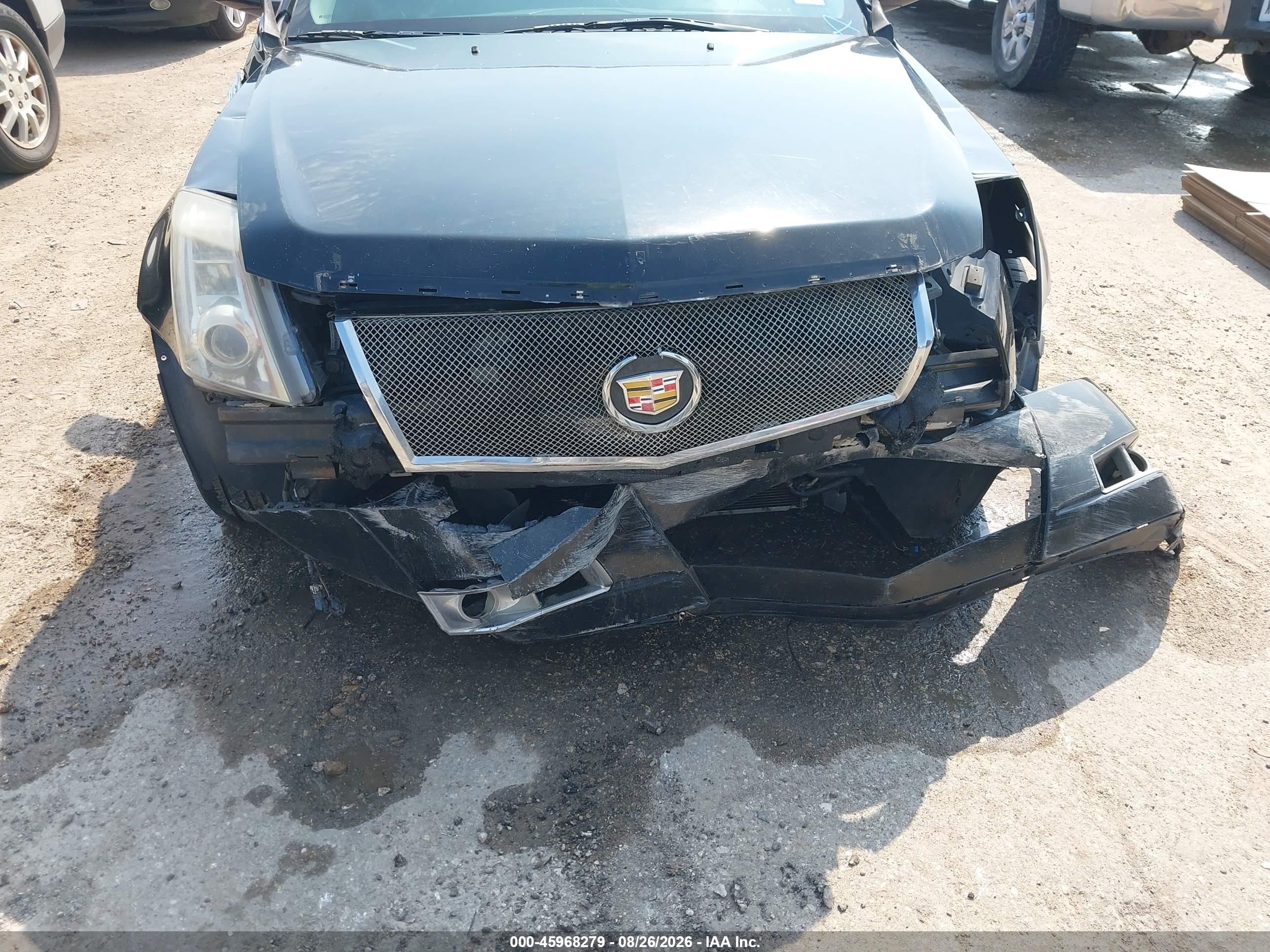 2009 Cadillac Cts Standard Black vin: 1G6DV57V990108652