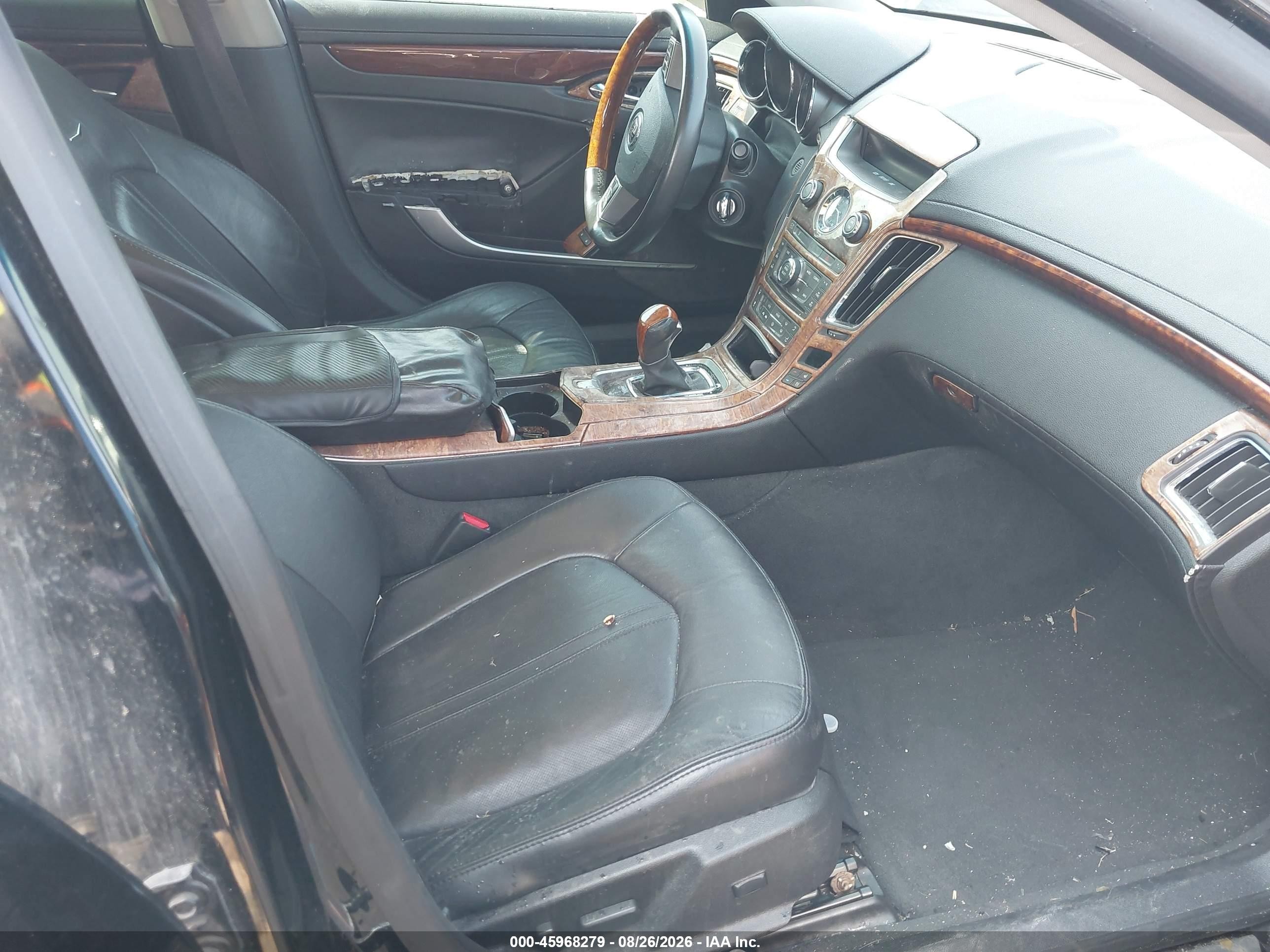 2009 Cadillac Cts Standard Black vin: 1G6DV57V990108652