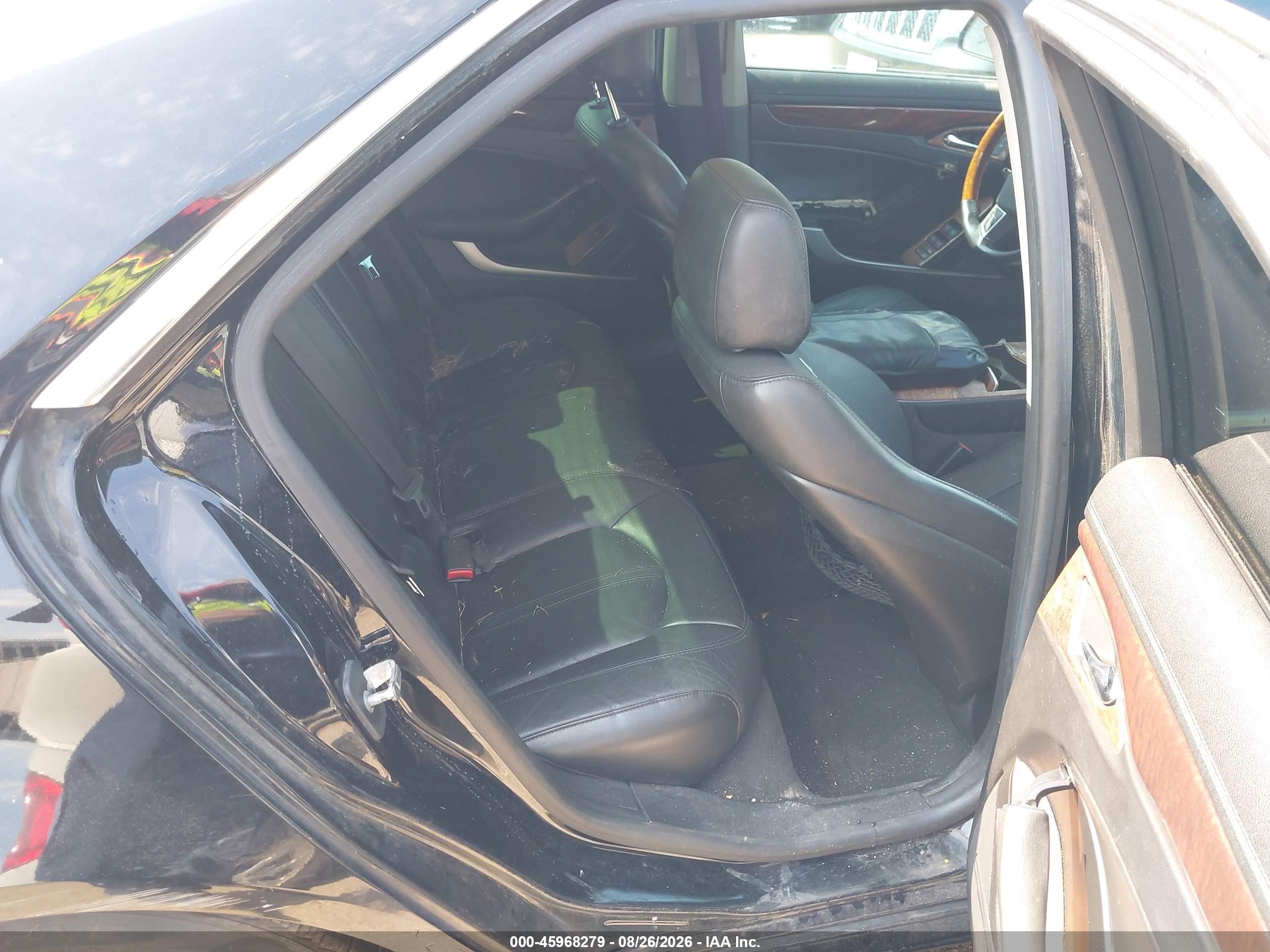 2009 Cadillac Cts Standard Black vin: 1G6DV57V990108652