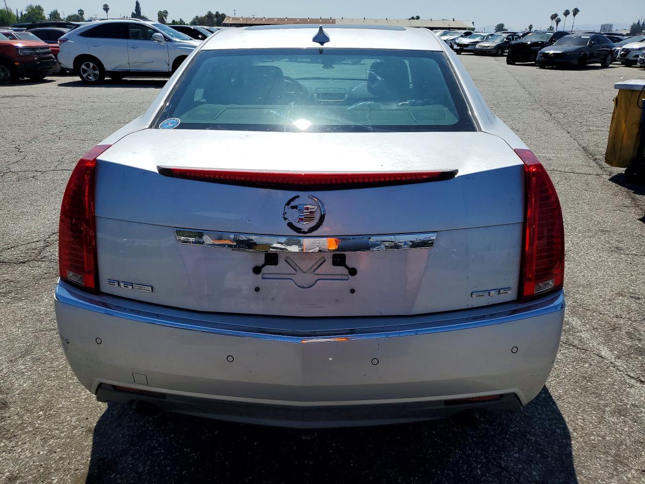 2009 Cadillac Cts Hi Feature V6 Silver vin: 1G6DV57V990116119