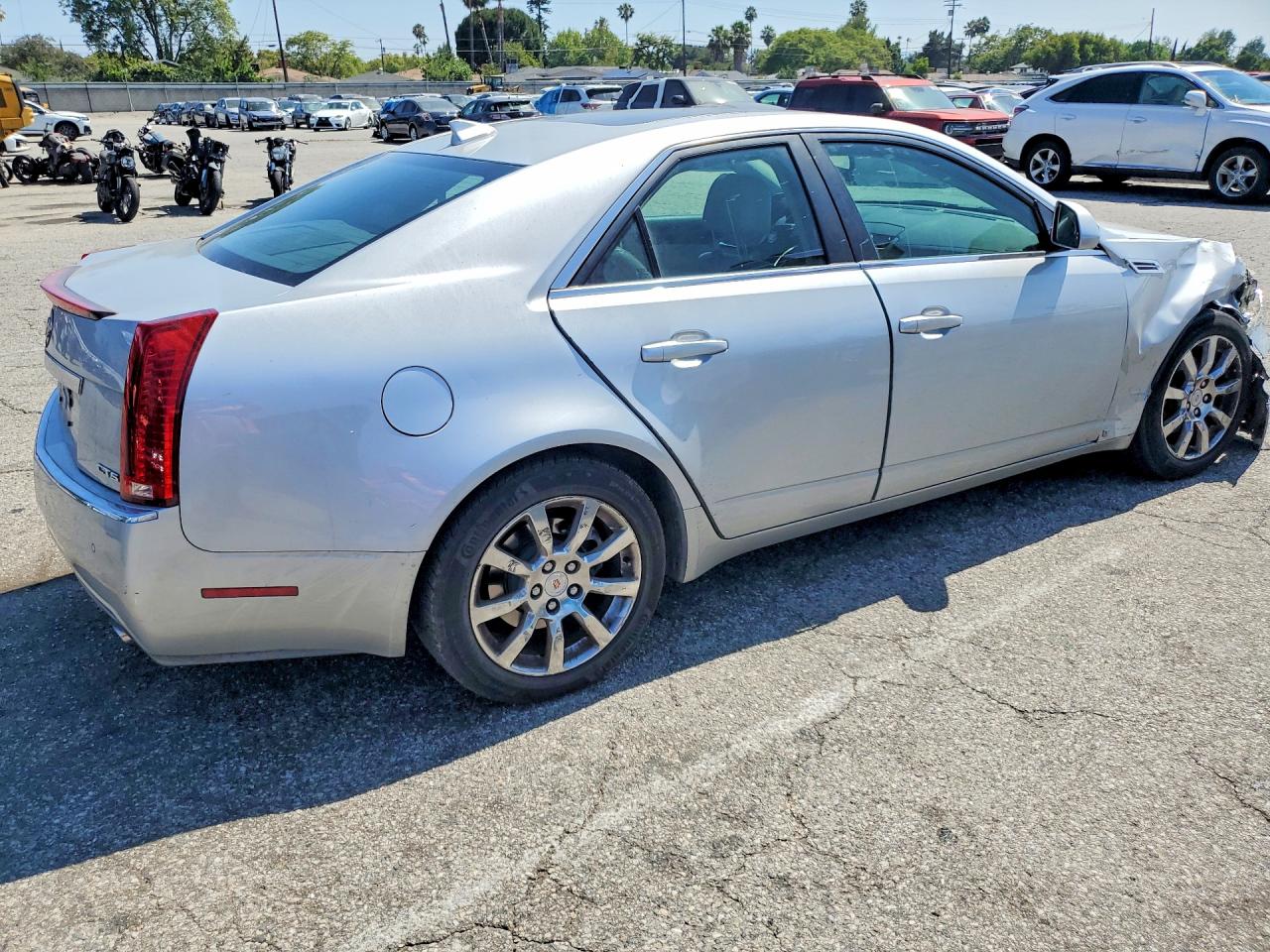 2009 Cadillac Cts Hi Feature V6 Silver vin: 1G6DV57V990116119