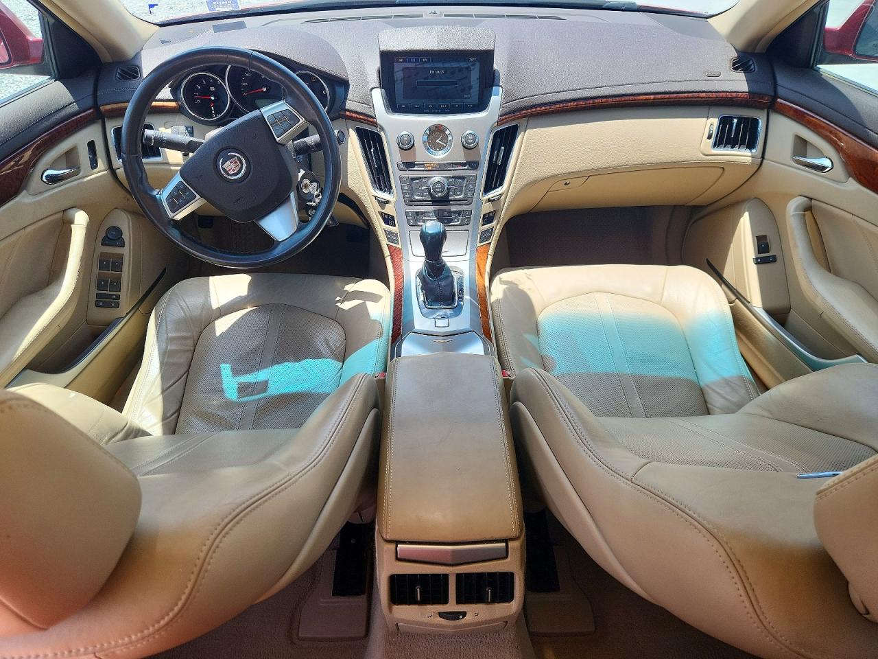 2008 Cadillac Cts Hi Feature V6 Red vin: 1G6DV57VX80167417
