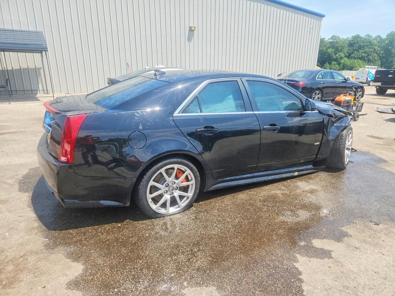 2013 Cadillac Cts-v Black vin: 1G6DV5EP0D0107452