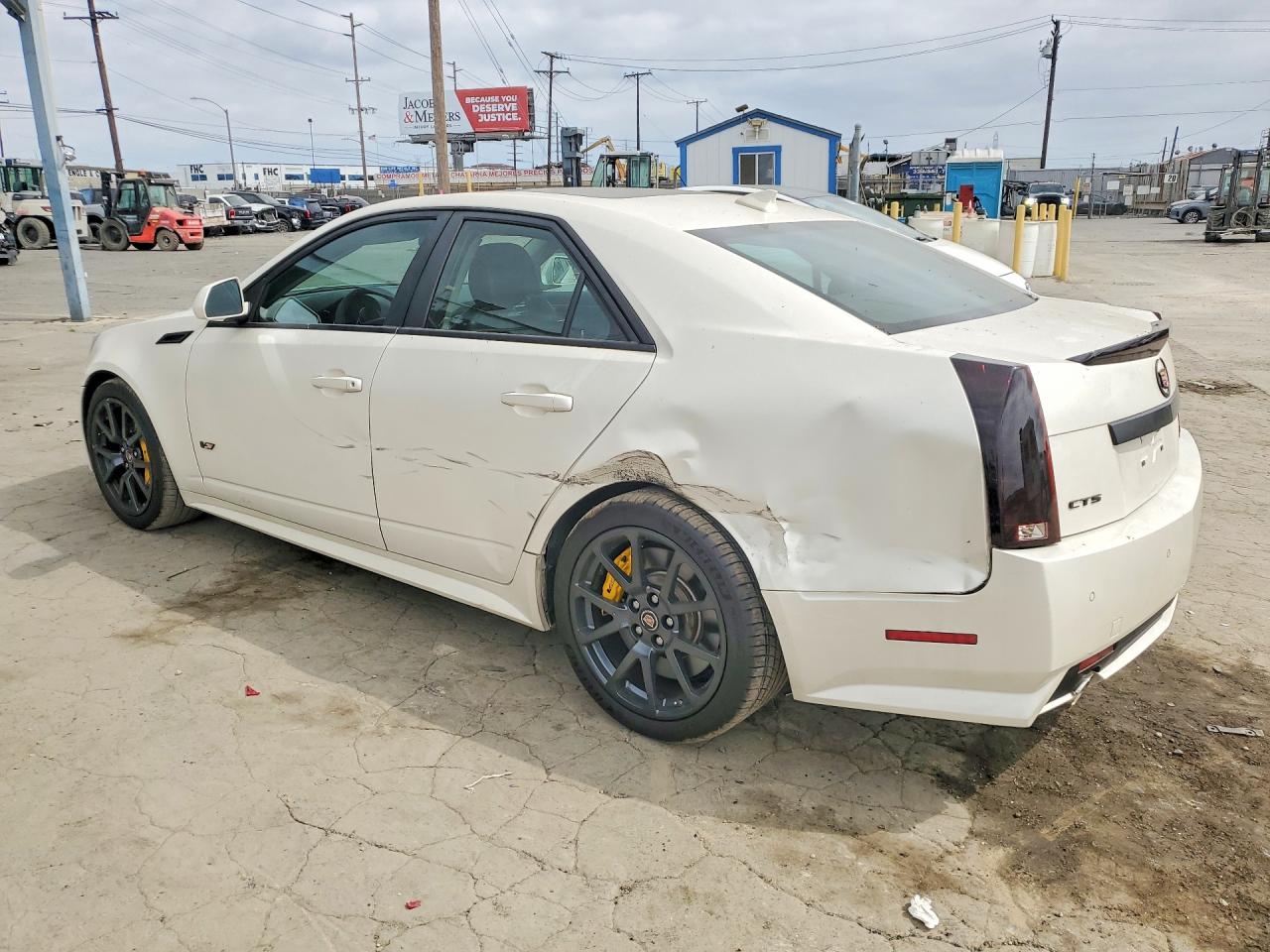 2011 Cadillac Cts-v 4d 2wd White vin: 1G6DV5EP3B0142869