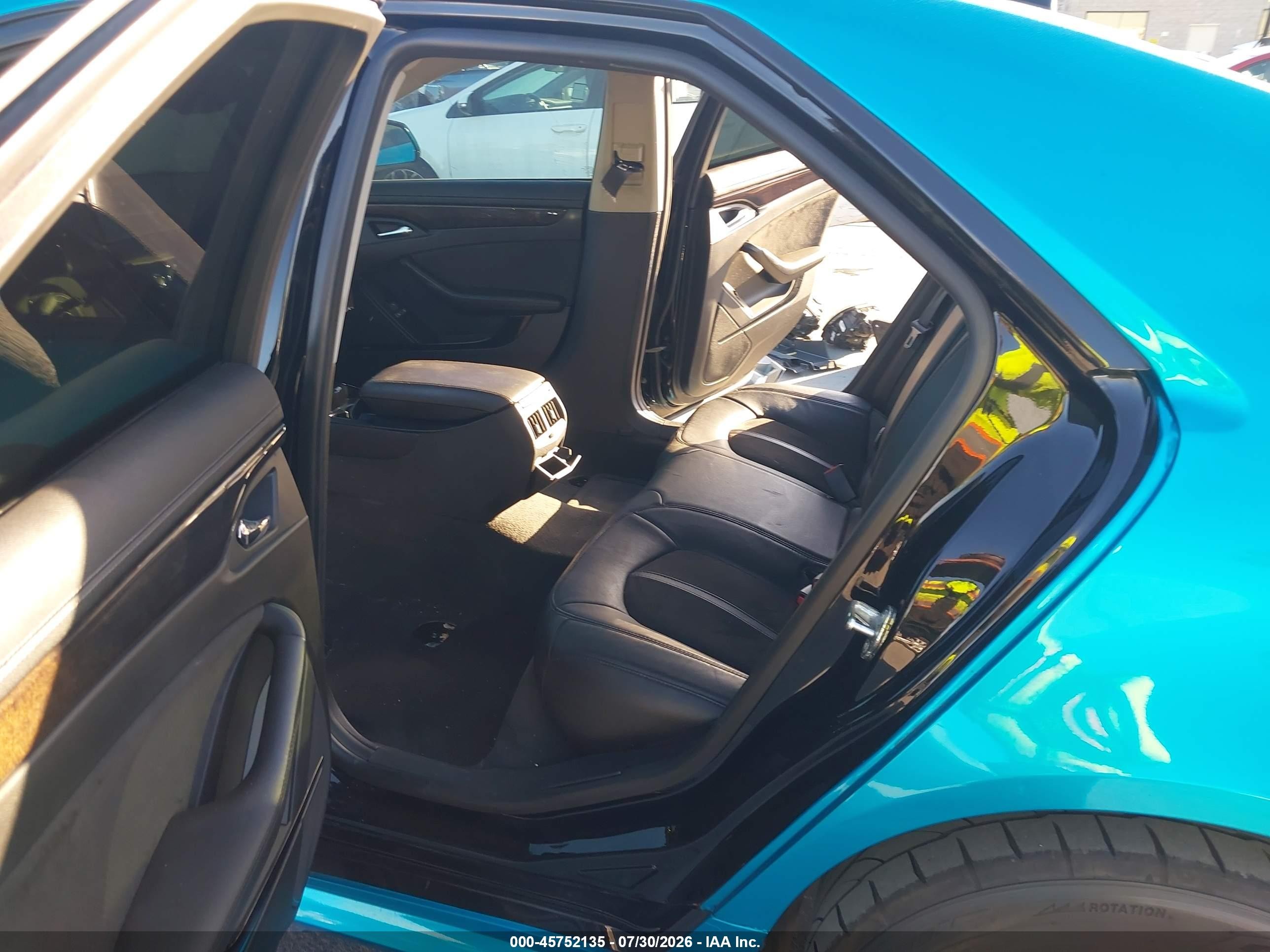 2011 Cadillac Cts-v   Light Blue vin: 1G6DV5EP4B0111372