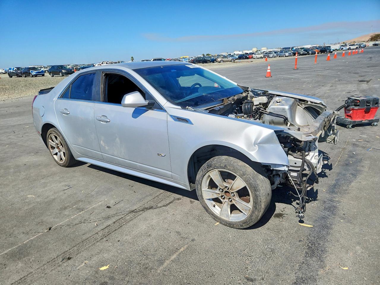 2011 Cadillac Cts-v Silver vin: 1G6DV5EP6B0164297