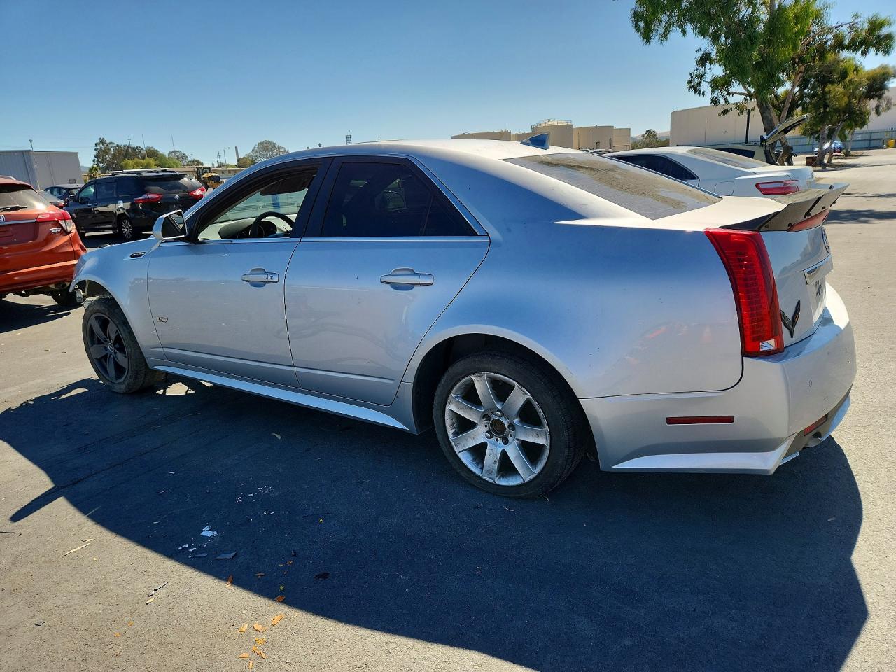 2011 Cadillac Cts-v Silver vin: 1G6DV5EP6B0164297