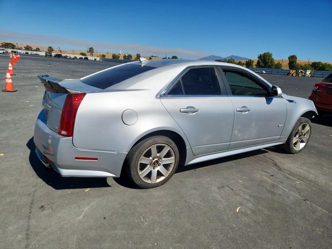 2011 Cadillac Cts-v Silver vin: 1G6DV5EP6B0164297
