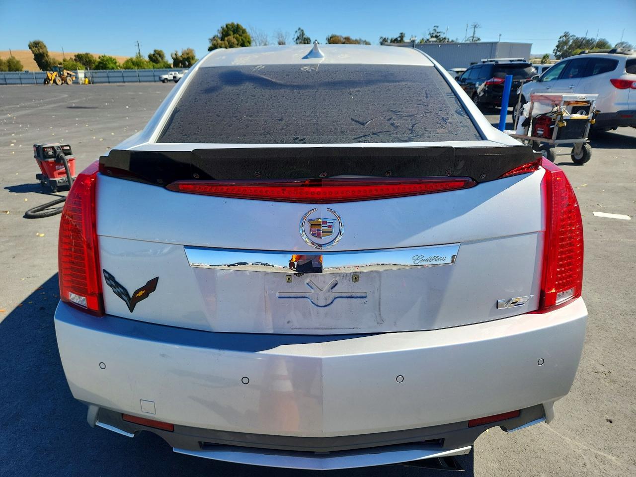 2011 Cadillac Cts-v Silver vin: 1G6DV5EP6B0164297