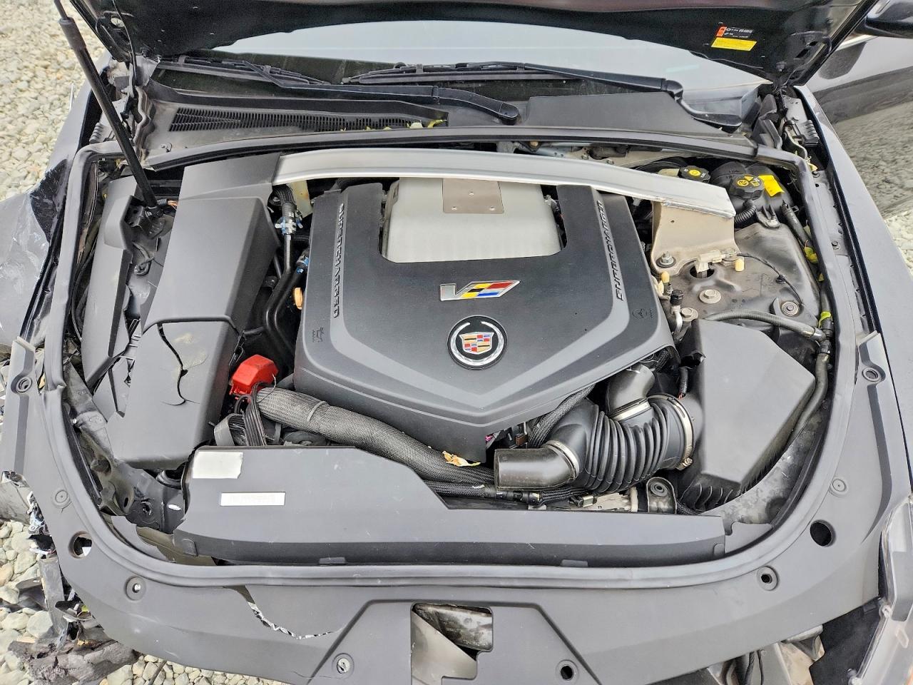 2012 Cadillac Cts-v Black vin: 1G6DV5EP6C0153186