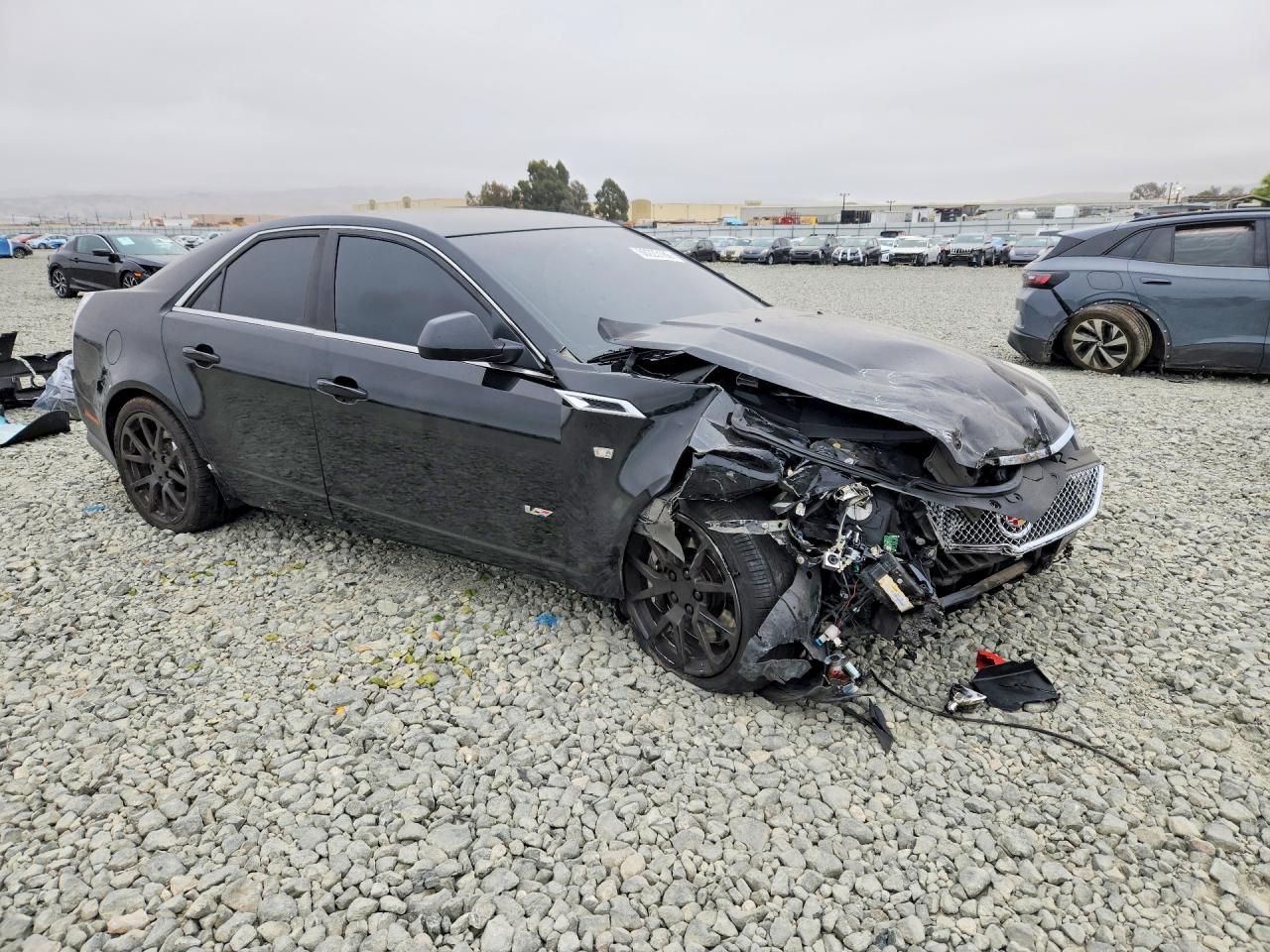 2012 Cadillac Cts-v Black vin: 1G6DV5EP6C0153186
