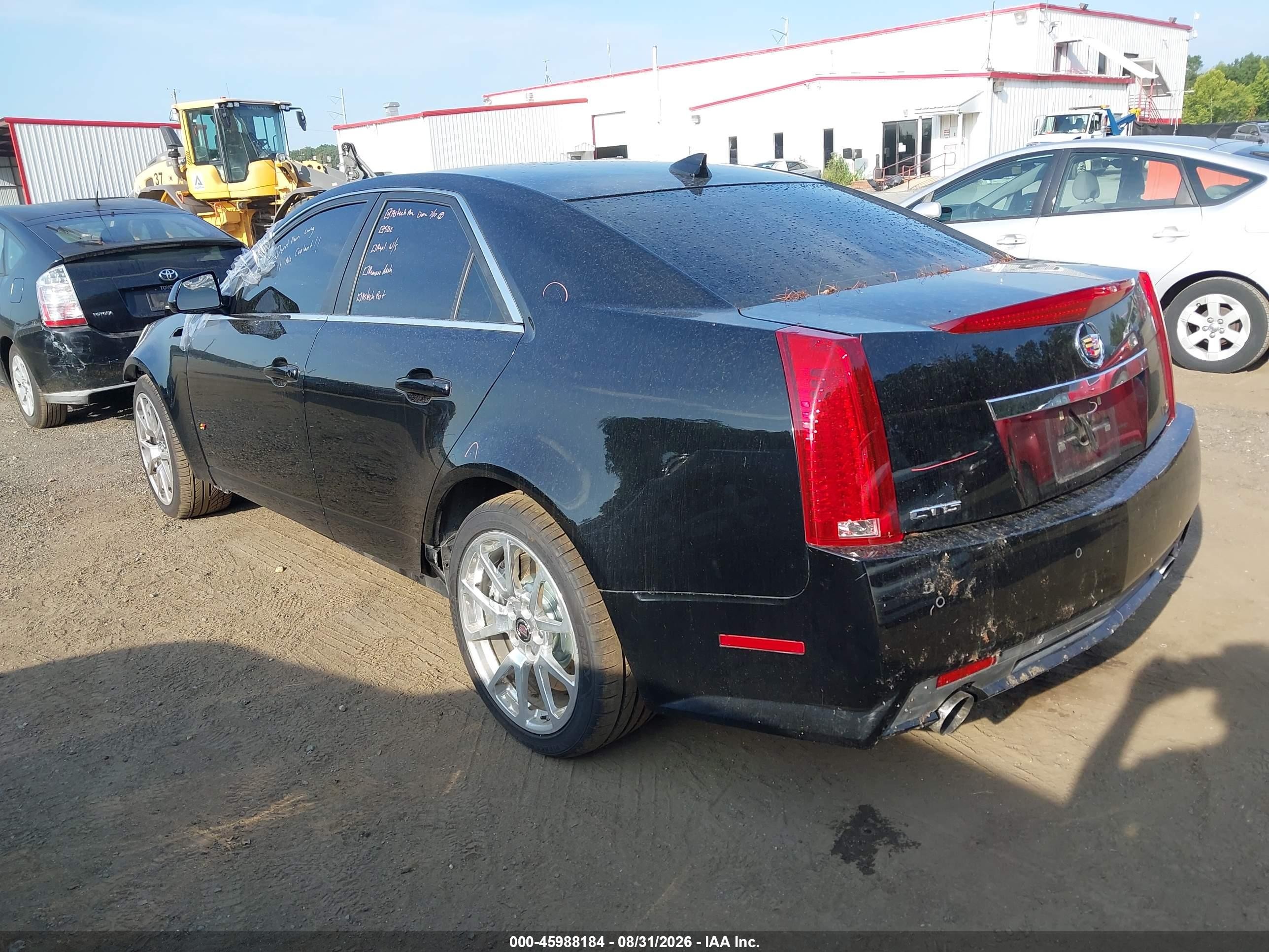 2010 Cadillac Cts-v   Black vin: 1G6DV5EP7A0126849