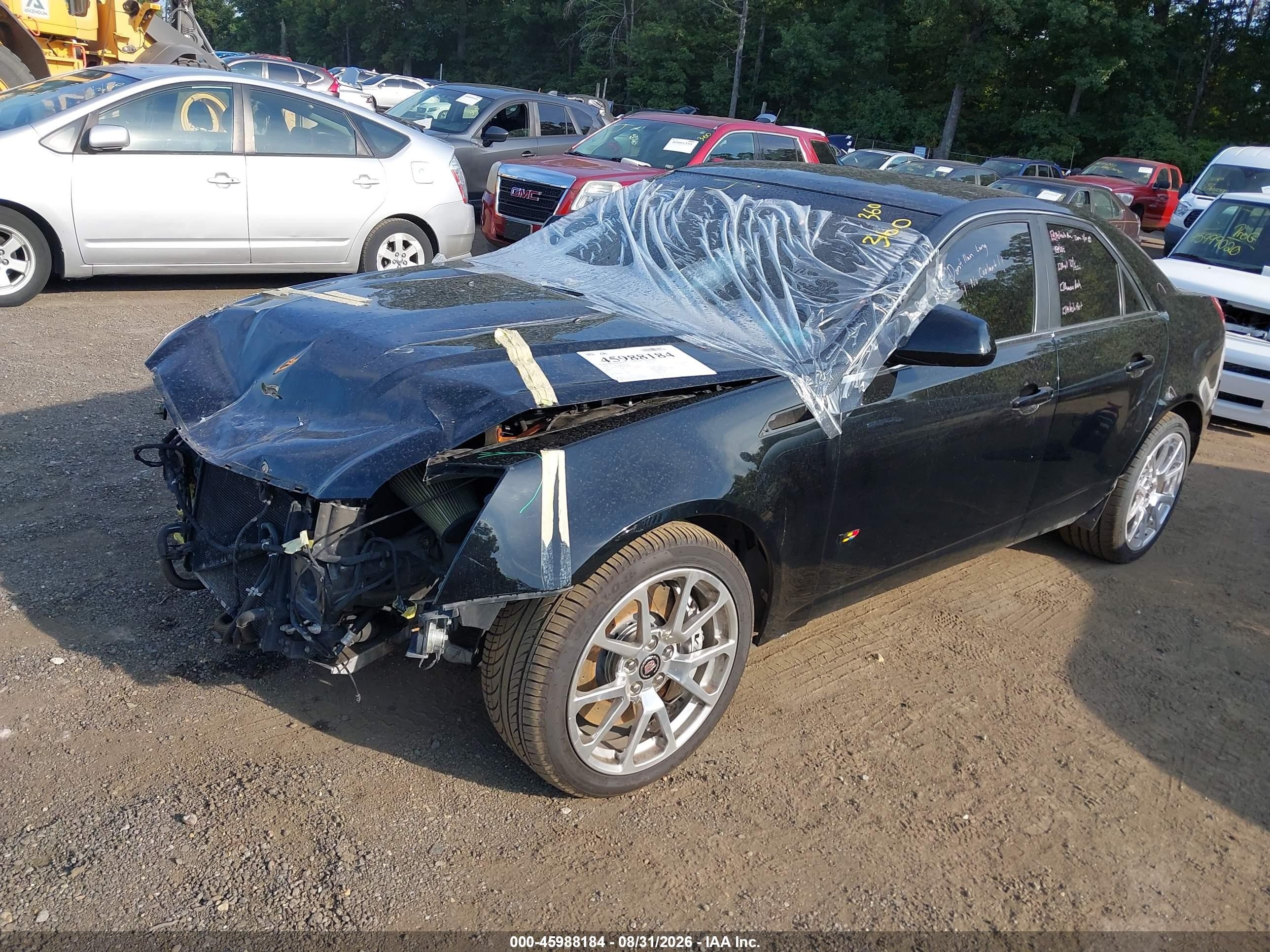 2010 Cadillac Cts-v   Black vin: 1G6DV5EP7A0126849