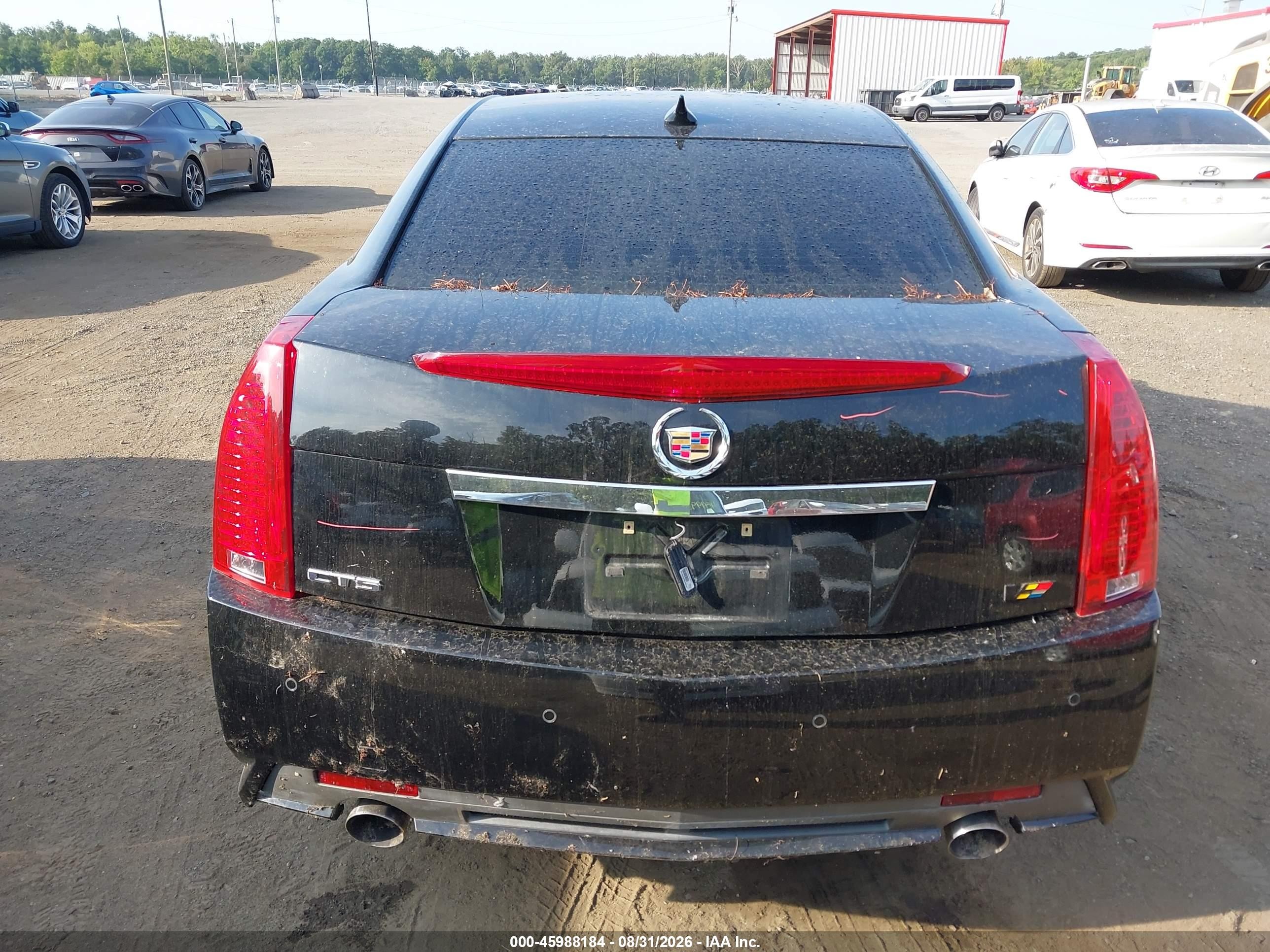2010 Cadillac Cts-v   Black vin: 1G6DV5EP7A0126849