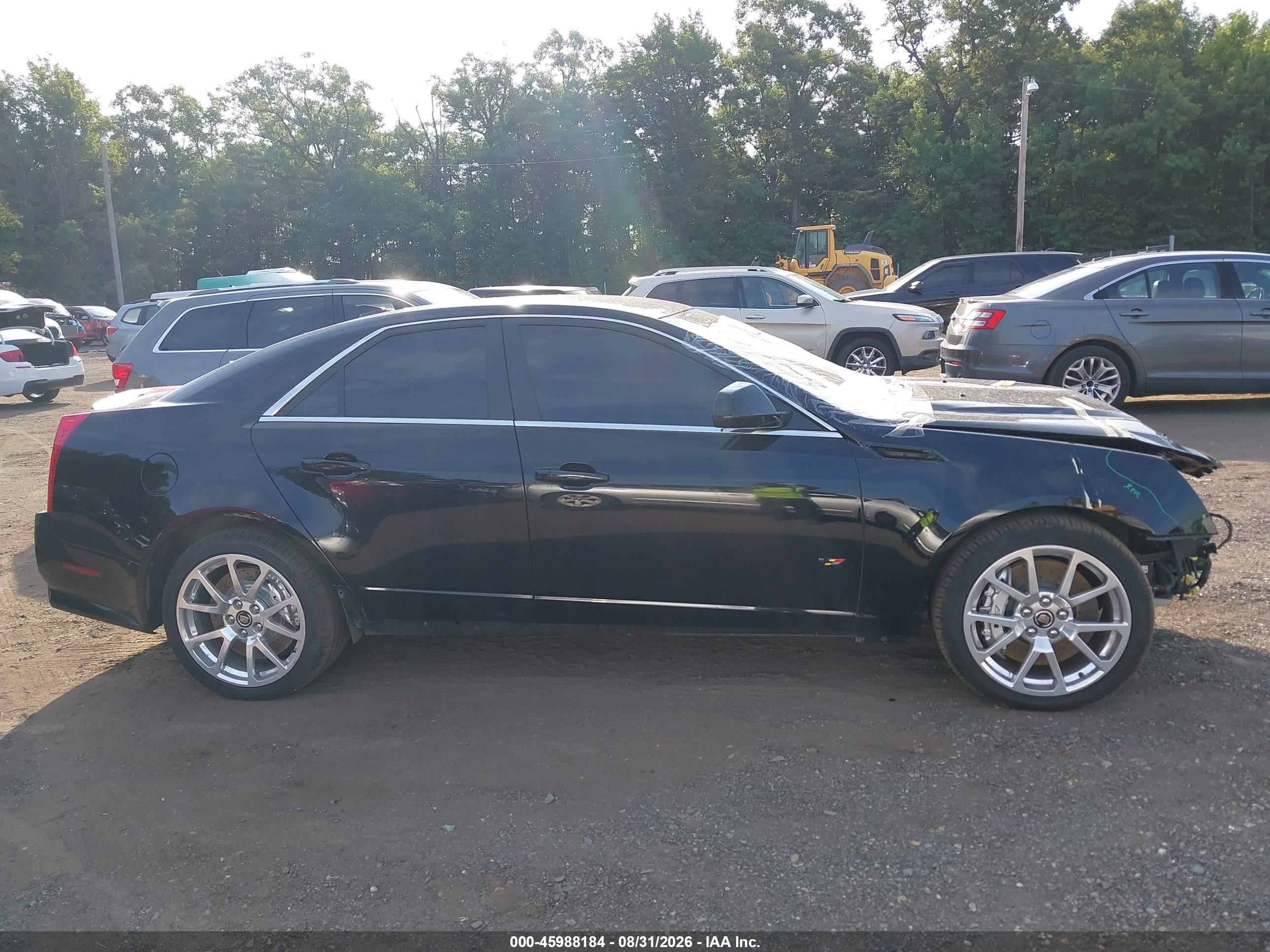 2010 Cadillac Cts-v   Black vin: 1G6DV5EP7A0126849