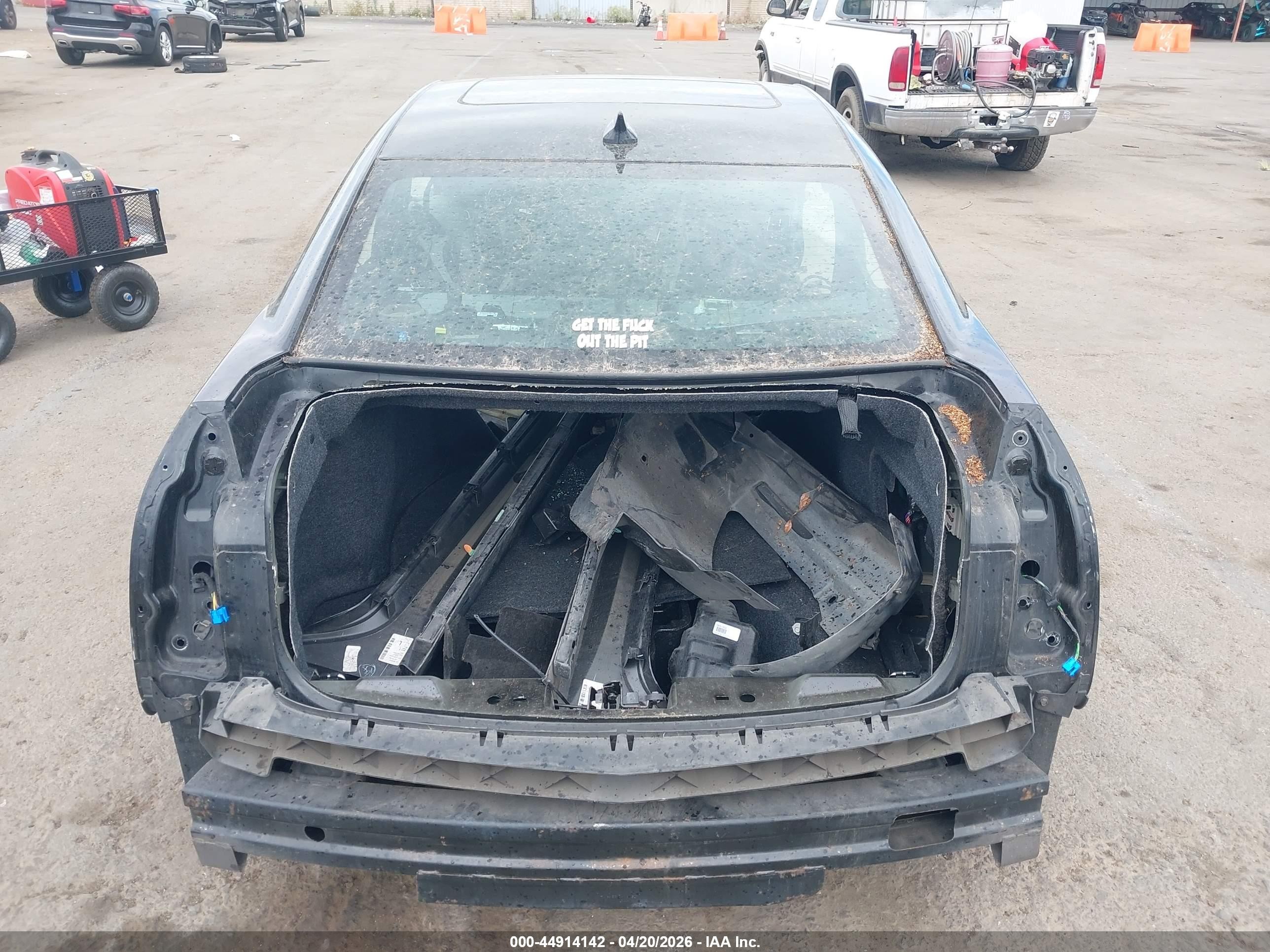 2011 Cadillac Cts-v   Black vin: 1G6DV5EP7B0117425