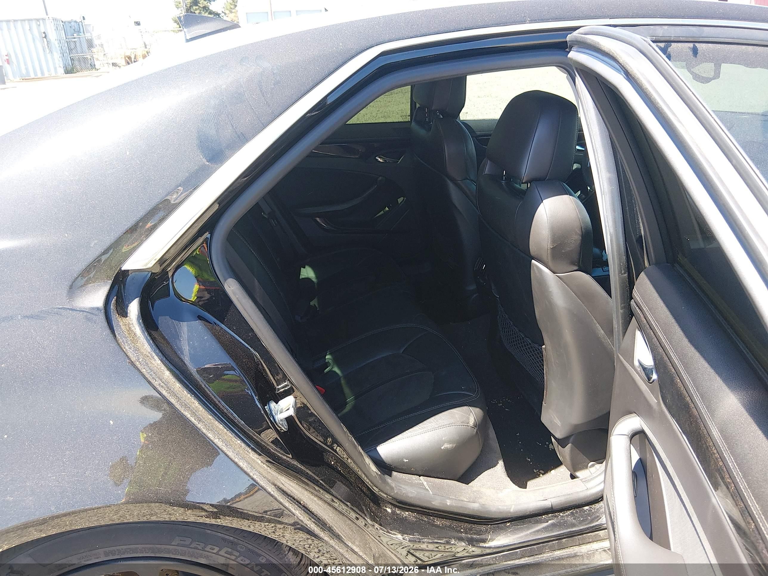 2012 Cadillac Cts-v   Черный vin: 1G6DV5EP7C0148322