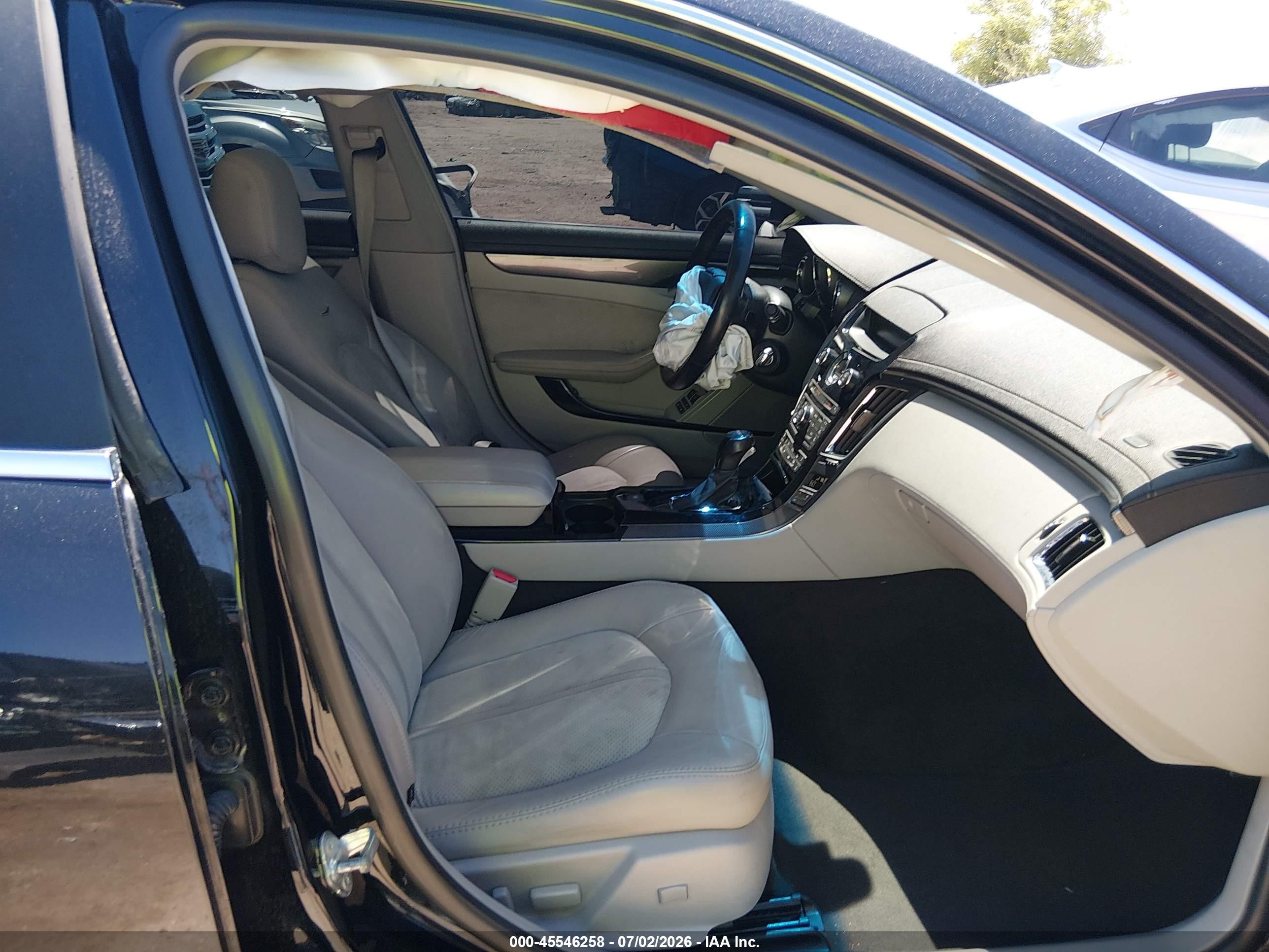 2013 Cadillac Cts-v Black vin: 1G6DV5EP7D0142022