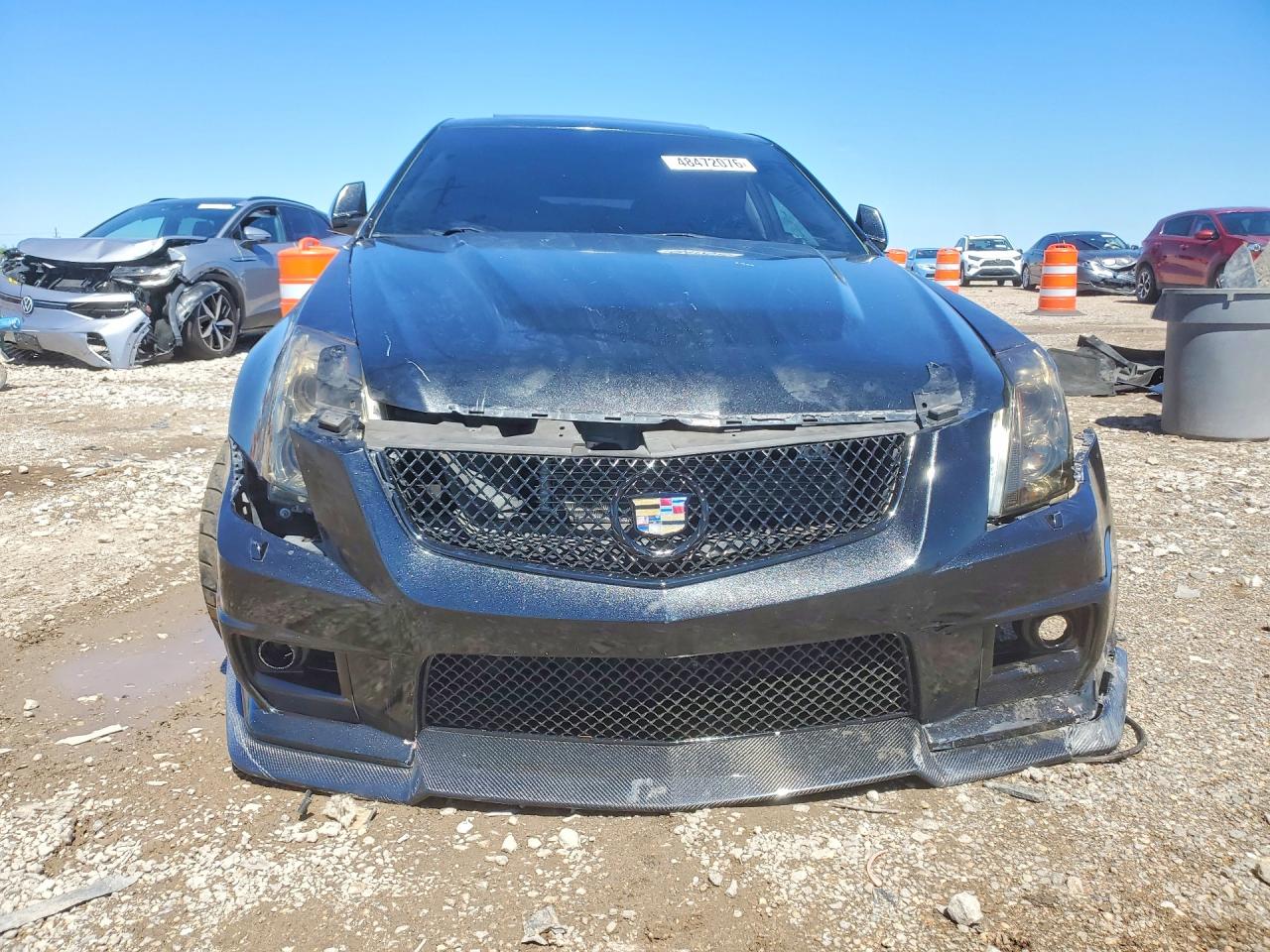 2011 Cadillac Cts-v Black vin: 1G6DV5EP8B0106885