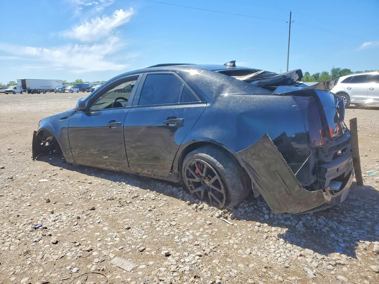 2011 Cadillac Cts-v Black vin: 1G6DV5EP8B0106885
