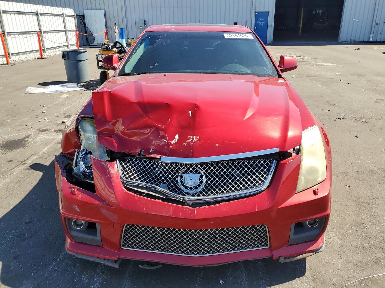 2010 Cadillac Cts-v Red vin: 1G6DV5EP9A0133043