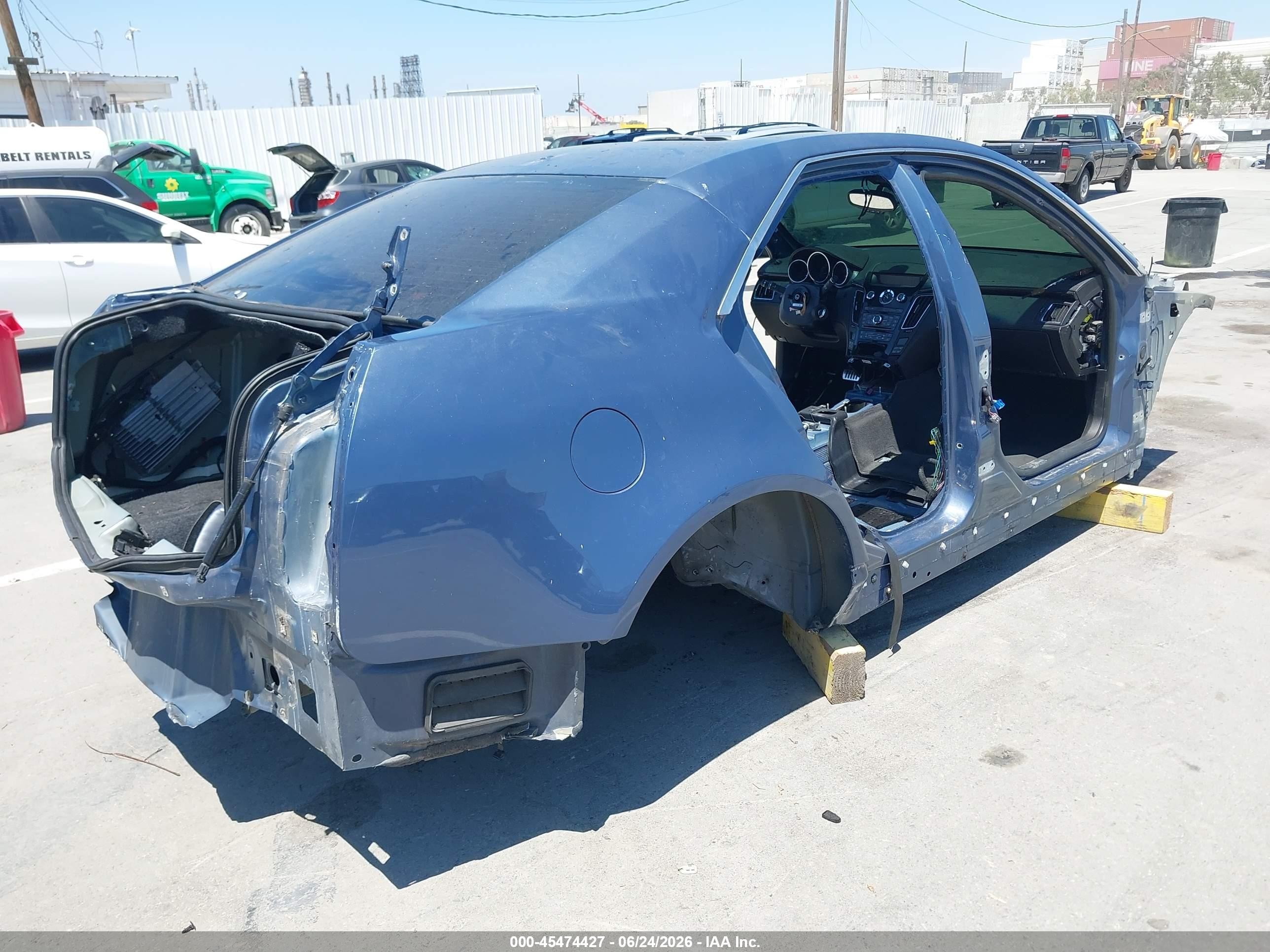 2013 Cadillac Cts-v   Blue vin: 1G6DV5EP9D0173031