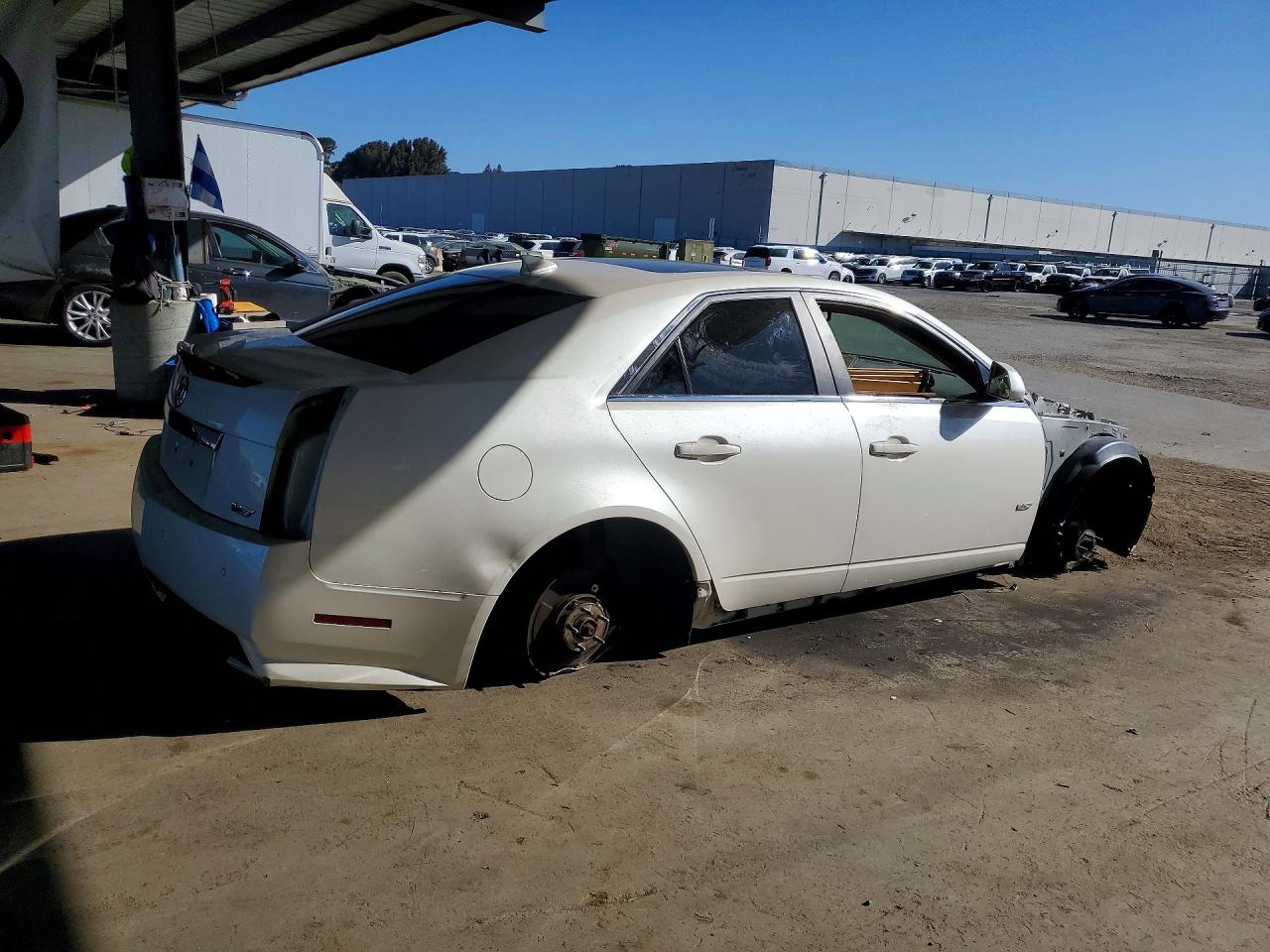 2011 Cadillac Cts-v White vin: 1G6DV5EPXB0146563