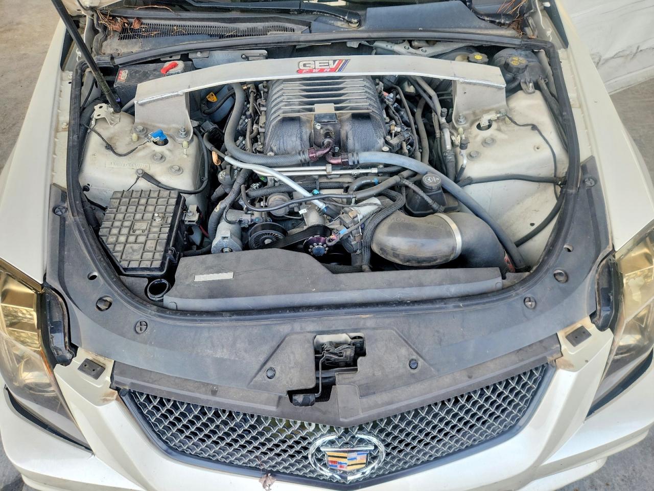 2013 Cadillac Cts-v White vin: 1G6DV5EPXD0127711