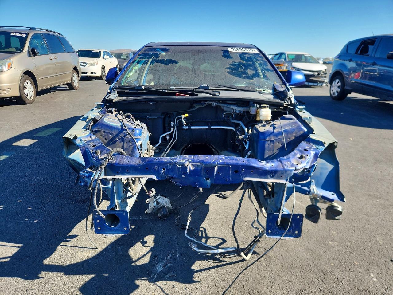 2013 Cadillac Cts-v Blue vin: 1G6DV8EP3D0100027
