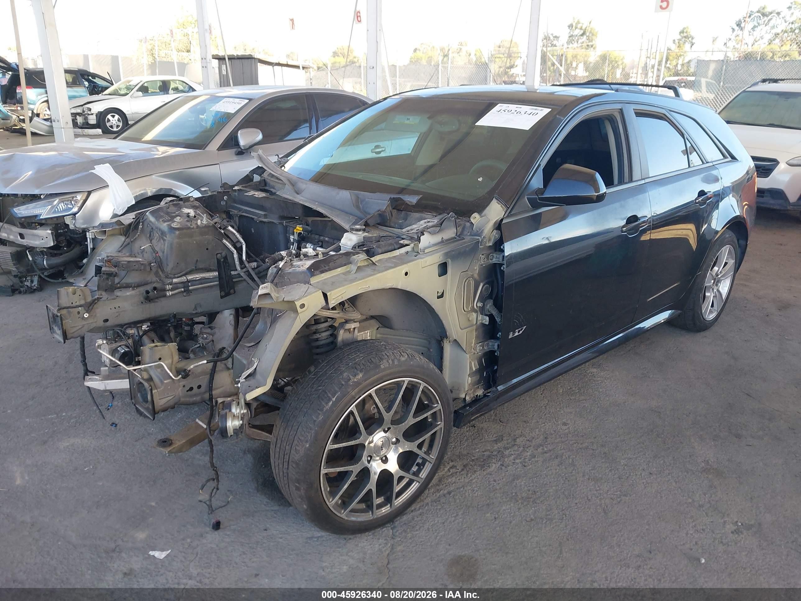 2012 Cadillac Cts-v   Black vin: 1G6DV8EP9C0154625