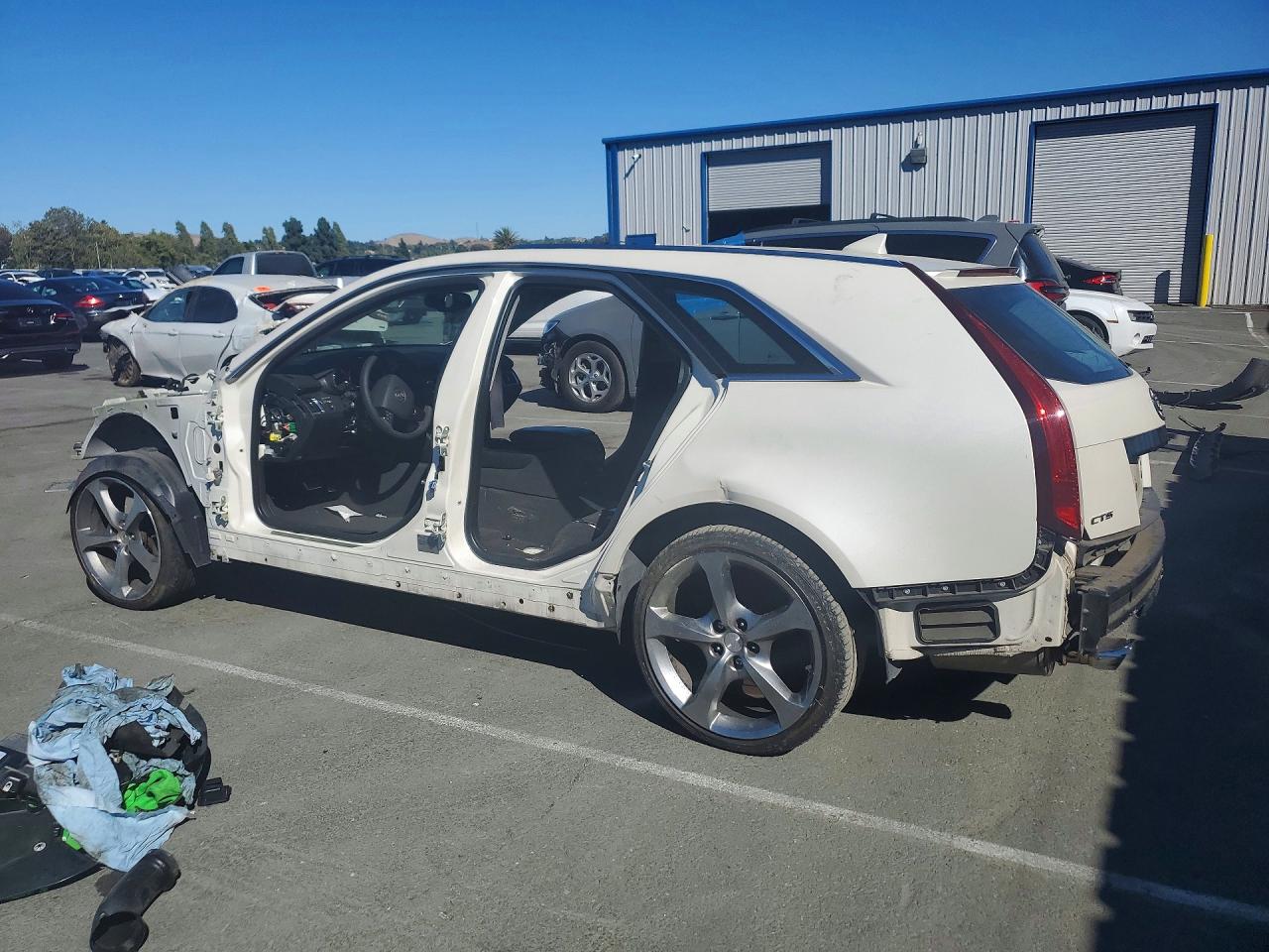 2014 Cadillac Cts-v White vin: 1G6DV8EP9E0134393