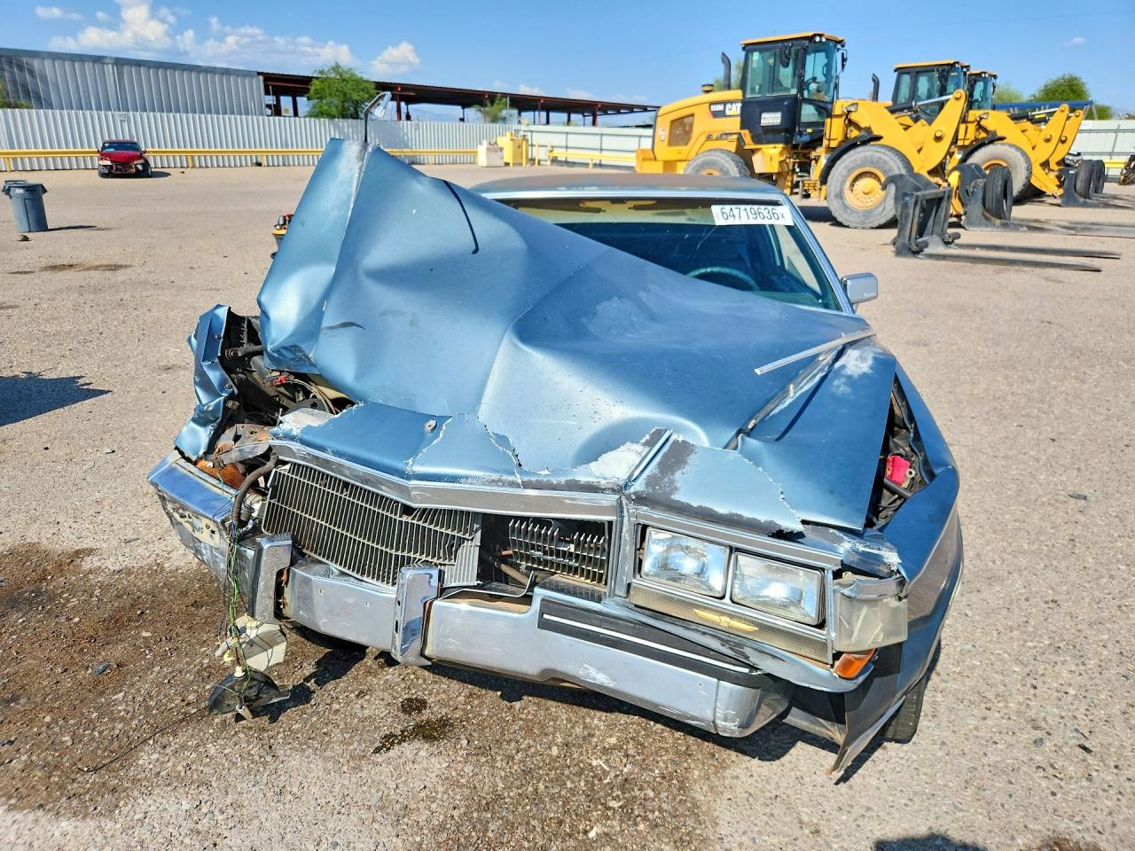 1985 Cadillac Fleetwood Brougham Teal vin: 1G6DW4789F9735909