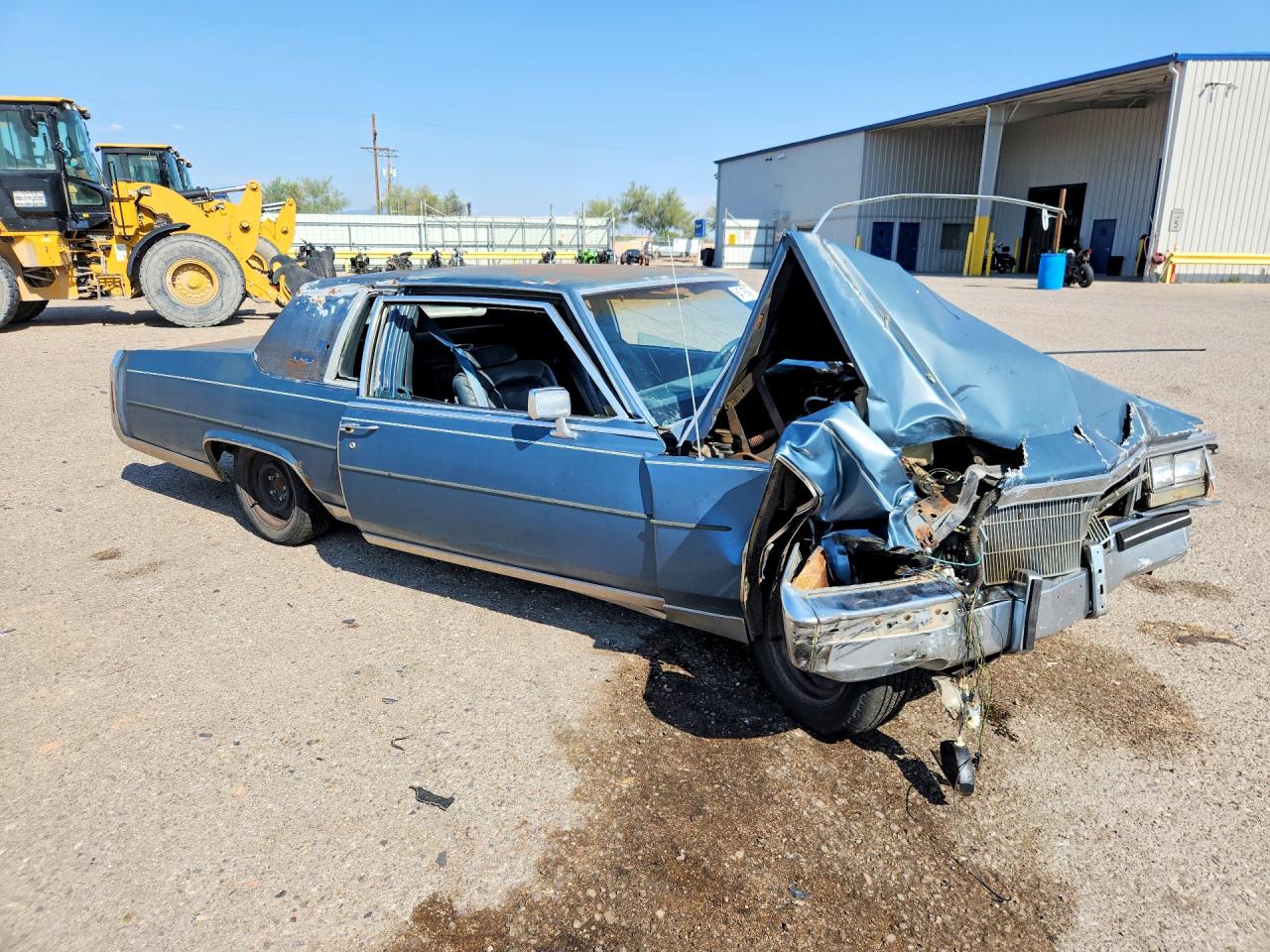 1985 Cadillac Fleetwood Brougham Teal vin: 1G6DW4789F9735909