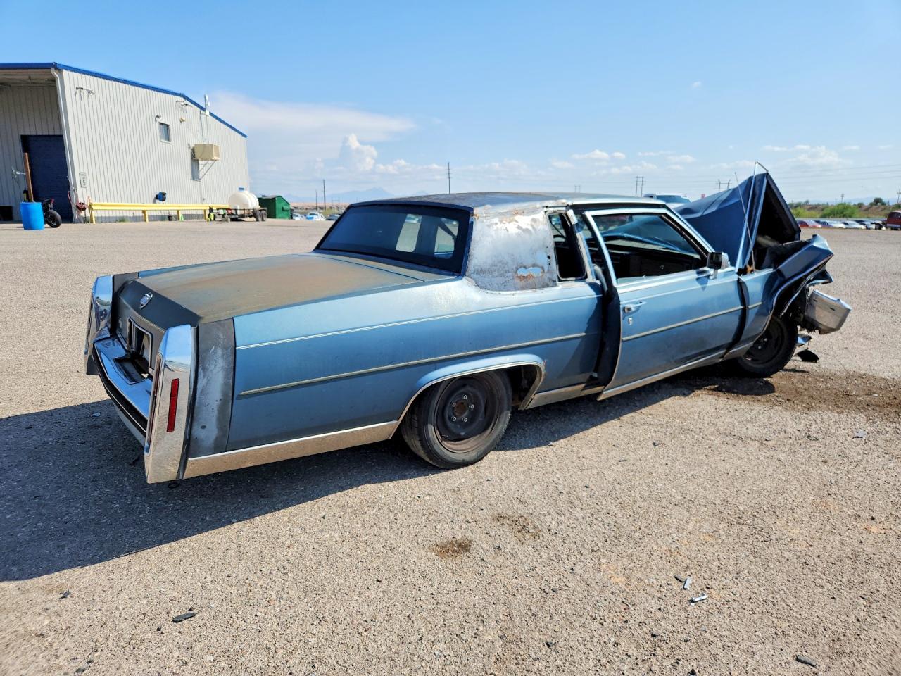 1985 Cadillac Fleetwood Brougham Teal vin: 1G6DW4789F9735909