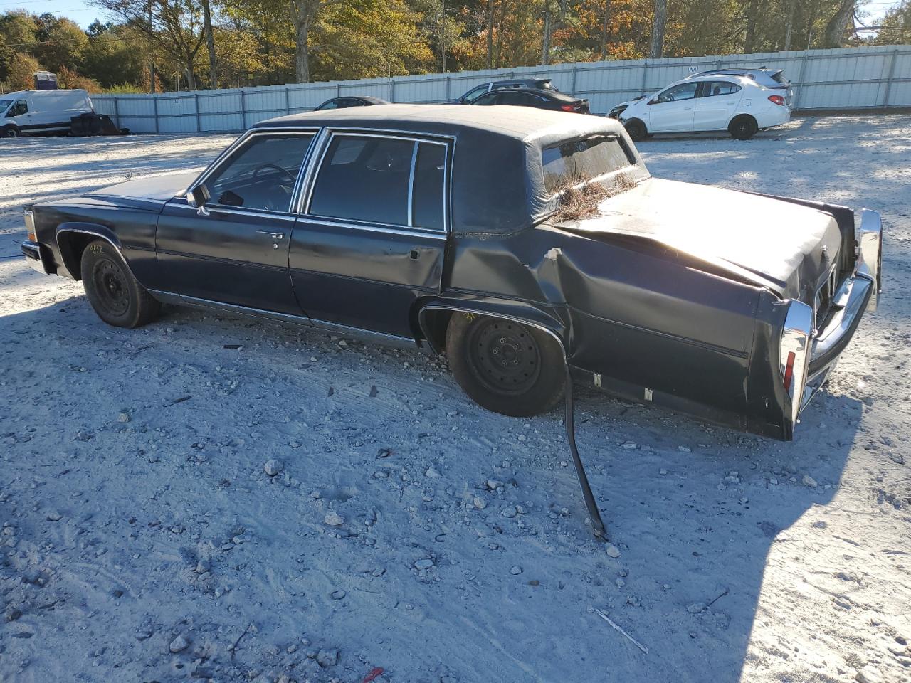 1987 Cadillac Brougham Black vin: 1G6DW51Y2H9760555