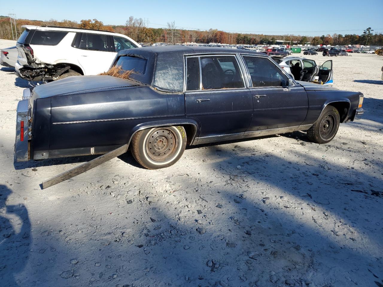 1987 Cadillac Brougham Black vin: 1G6DW51Y2H9760555