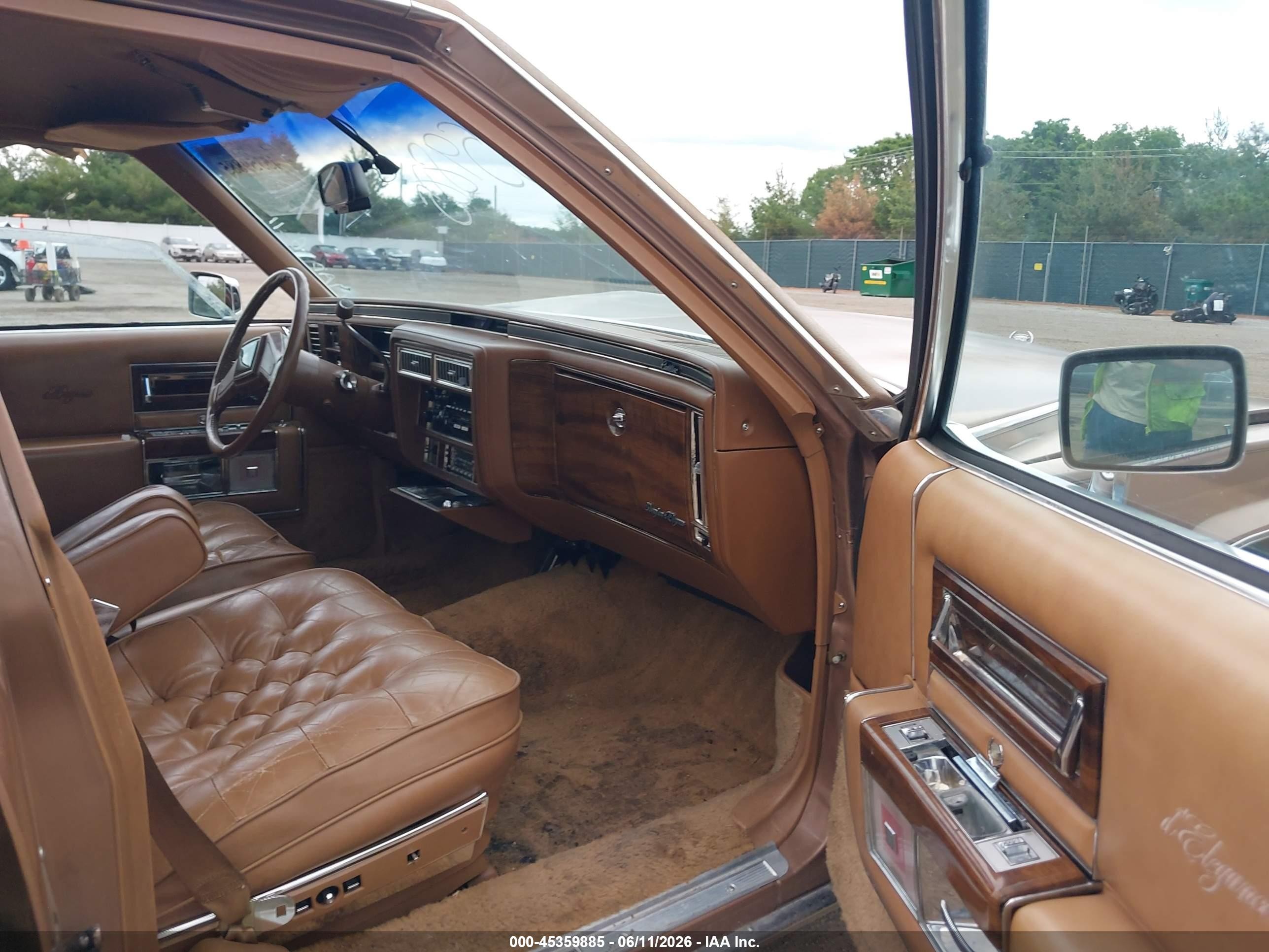 1988 Cadillac Brougham   Brown vin: 1G6DW51Y2J9702872
