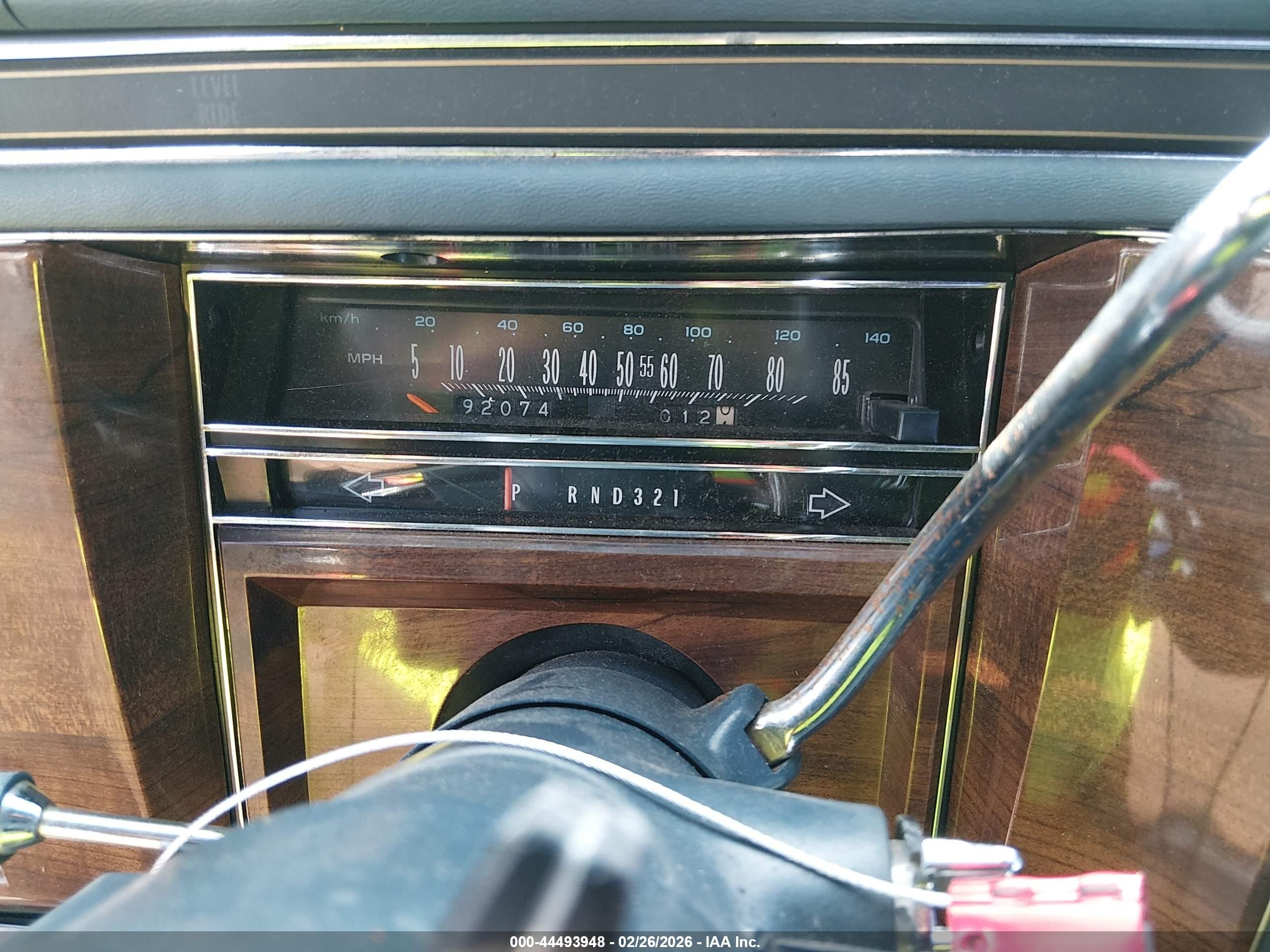 1988 Cadillac Brougham   Black vin: 1G6DW51Y3J9713010