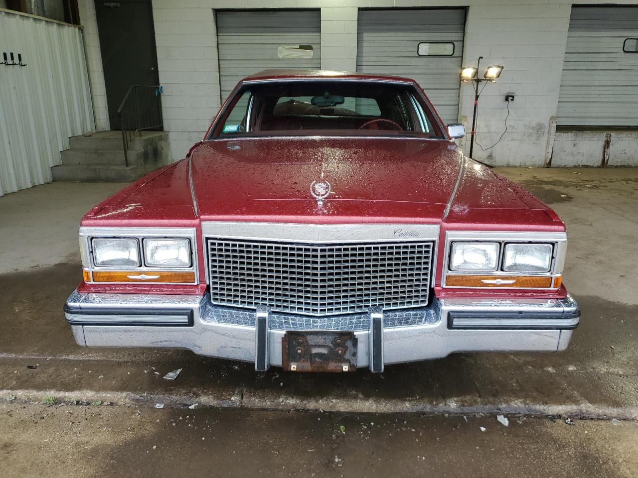 1987 Cadillac Brougham Burgundy vin: 1G6DW51Y8H9760303