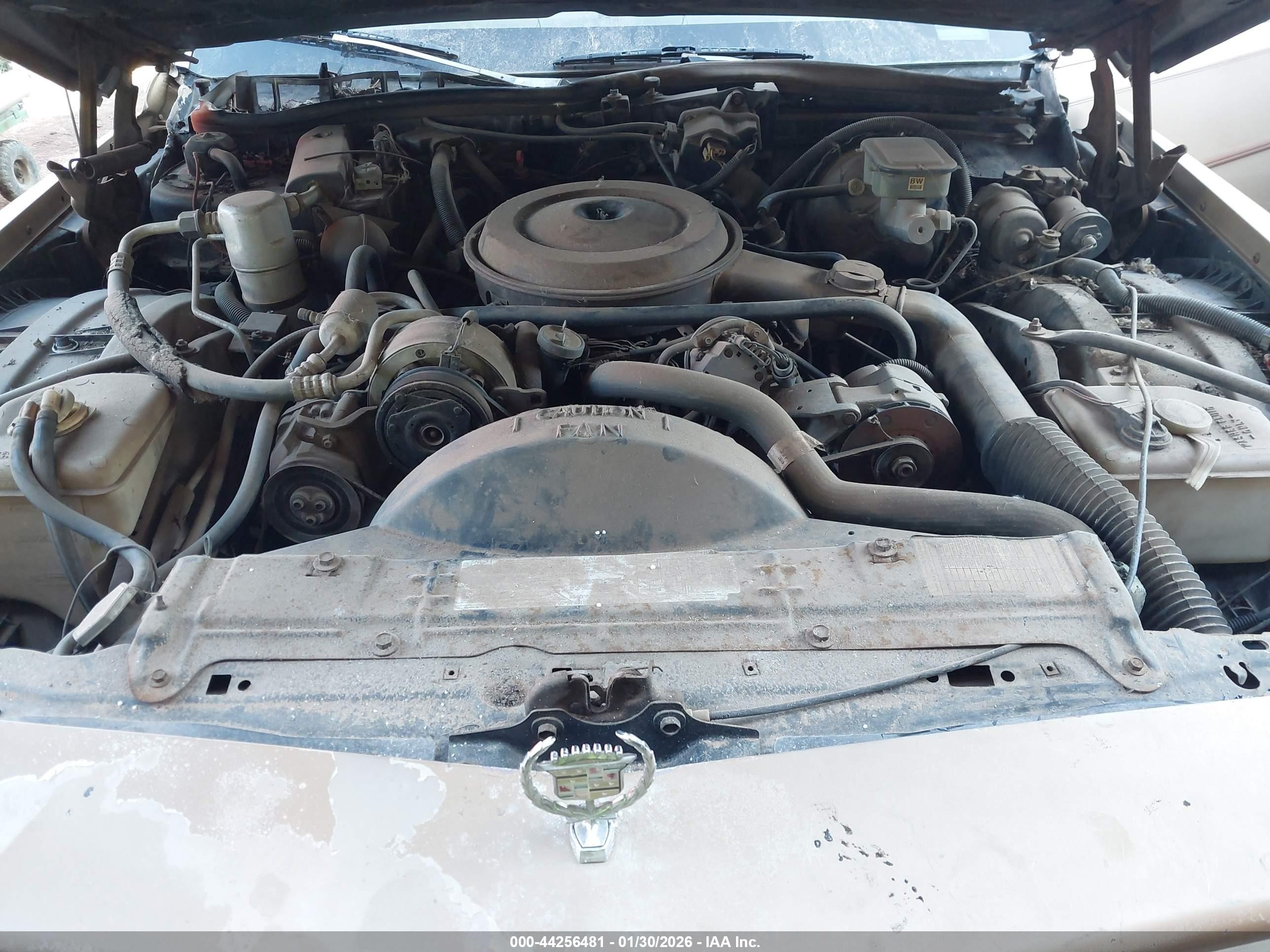 1987 Cadillac Brougham   Коричневый vin: 1G6DW51Y8H9761323