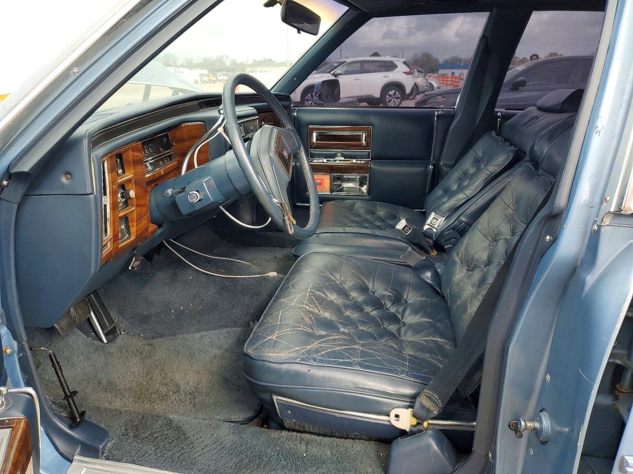 1988 Cadillac Brougham Blue vin: 1G6DW51YXJ9732816
