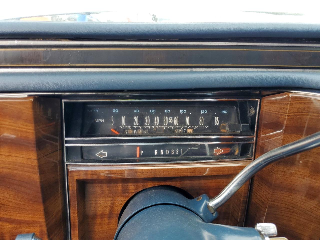 1988 Cadillac Brougham Blue vin: 1G6DW51YXJ9732816