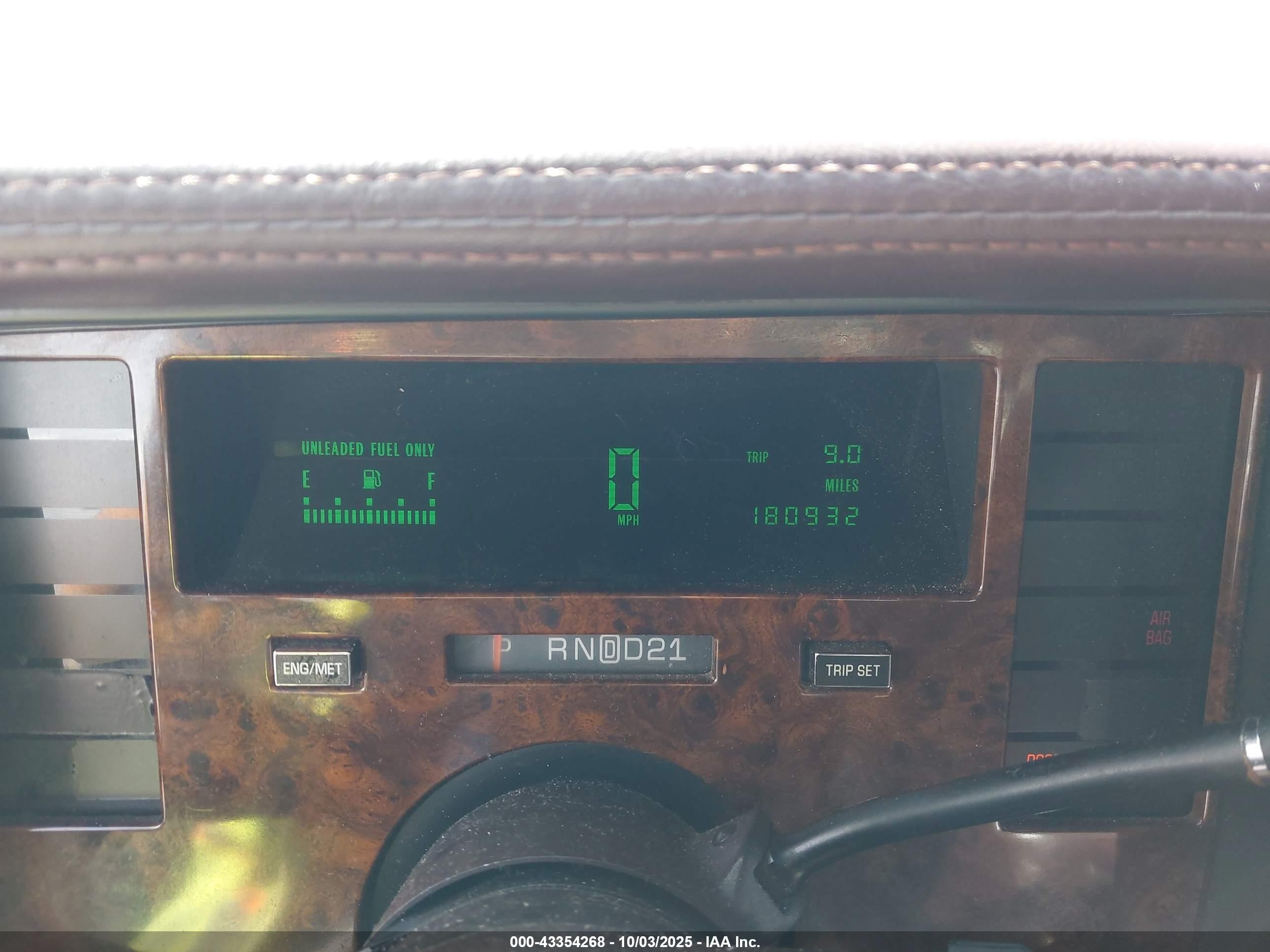1994 Cadillac Fleetwood Brougham Gray vin: 1G6DW52P0RR724581