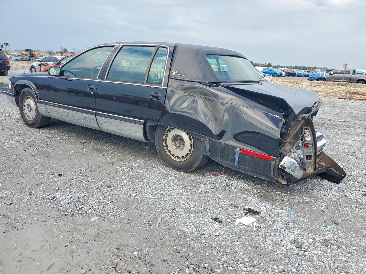 1995 Cadillac Fleetwood Base Черный vin: 1G6DW52P0SR704367