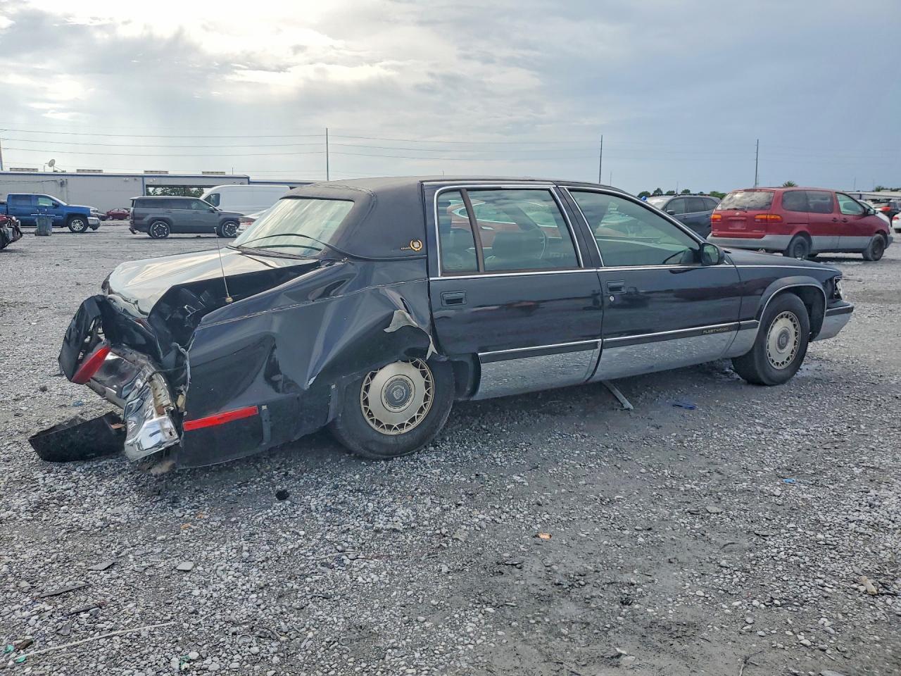 1995 Cadillac Fleetwood Base Черный vin: 1G6DW52P0SR704367