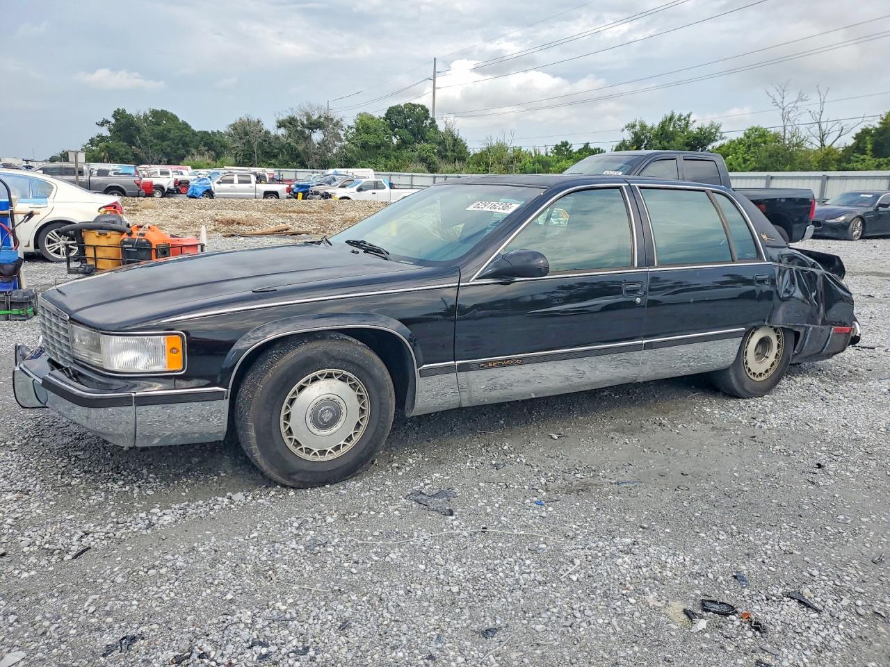 1995 Cadillac Fleetwood Base Черный vin: 1G6DW52P0SR704367