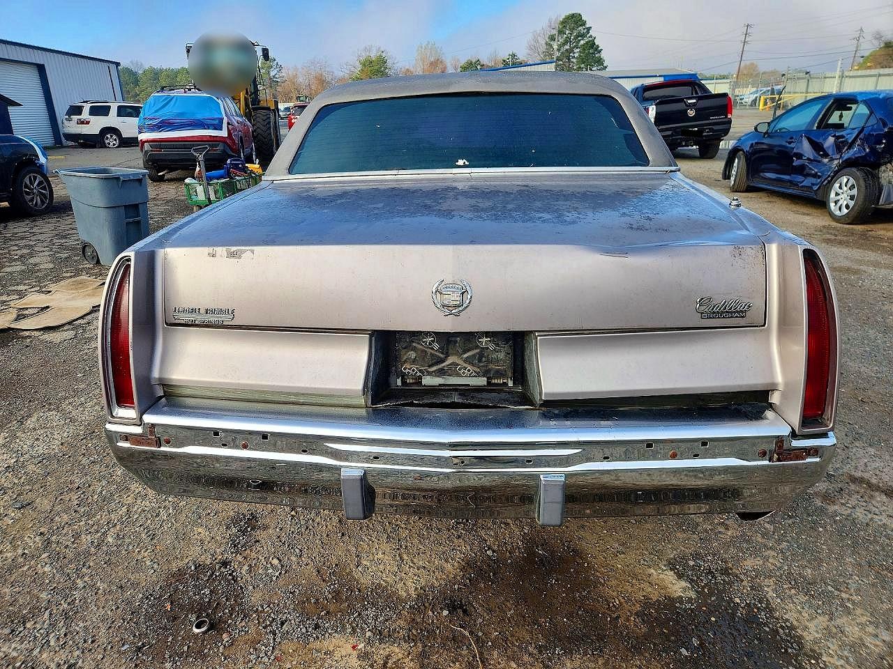 1996 Cadillac Fleetwood Base Gray vin: 1G6DW52P1TR702676