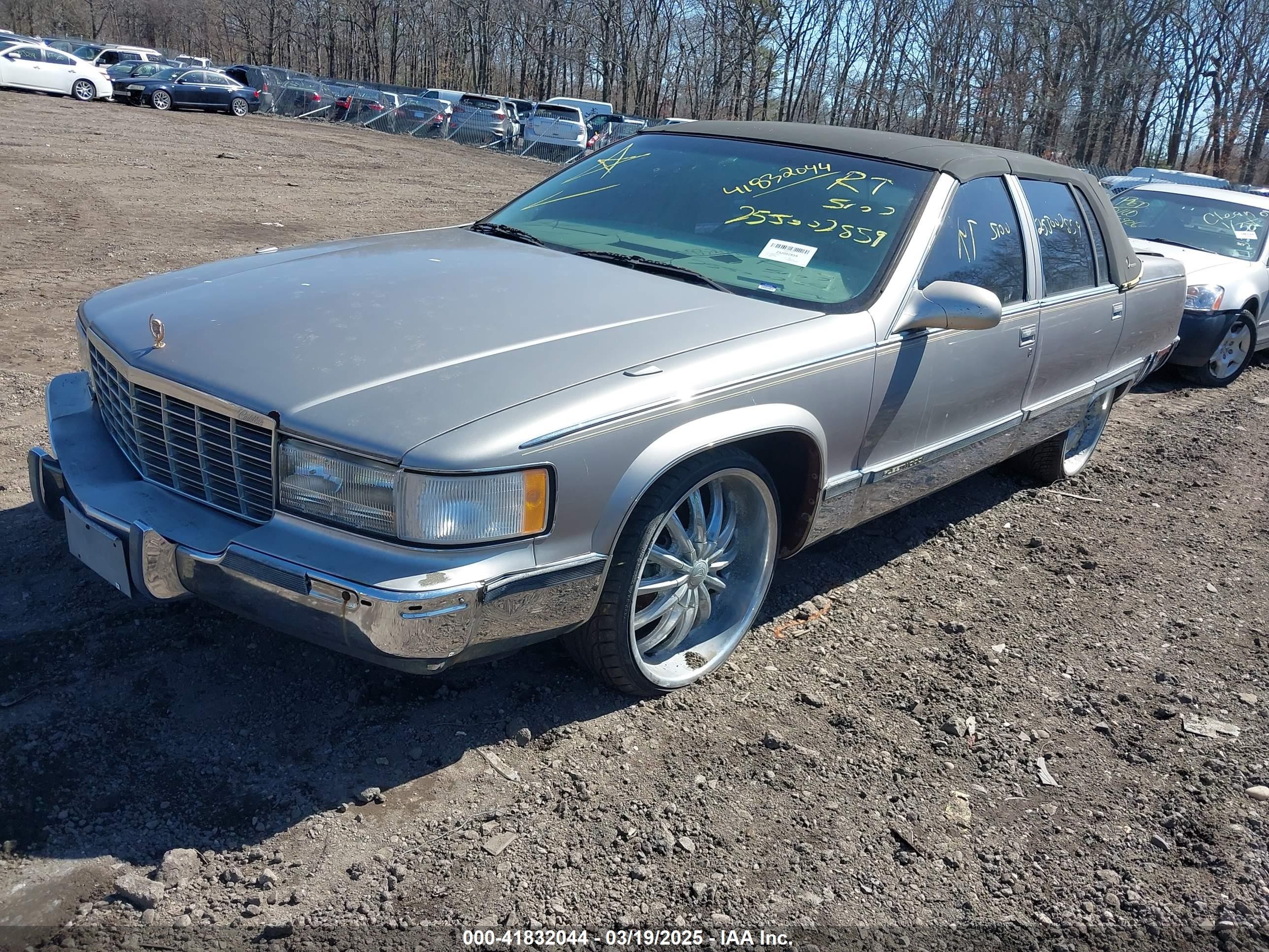 1996 Cadillac Fleetwood Brougham Серый vin: 1G6DW52P2TR700192