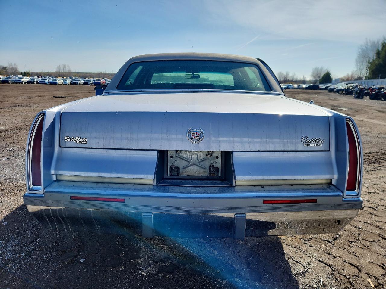 1996 Cadillac Fleetwood Base Blue vin: 1G6DW52P2TR704081