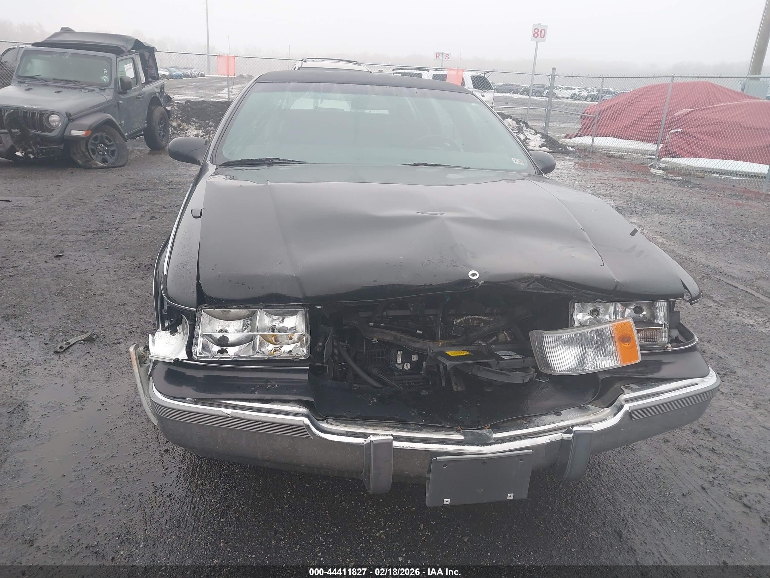 1996 Cadillac Fleetwood Brougham Black vin: 1G6DW52P4TR711825